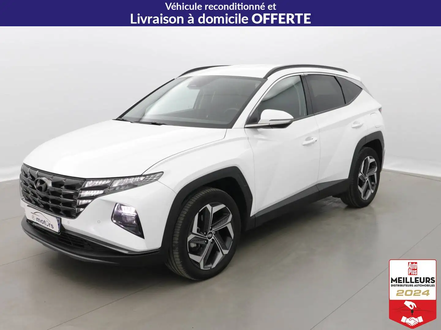 Hyundai TUCSON 1.6 T-GDI 265 HTRAC Plug-in BVA6 Creative Blanc - 1