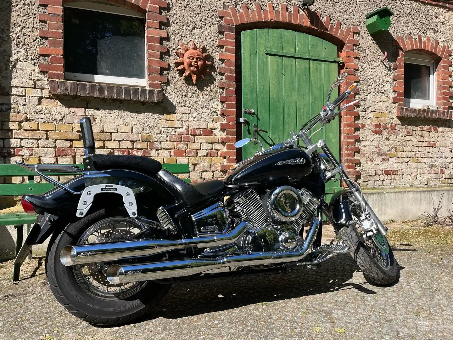 Yamaha XVS 1100 Drag Star Custom Negru - 1