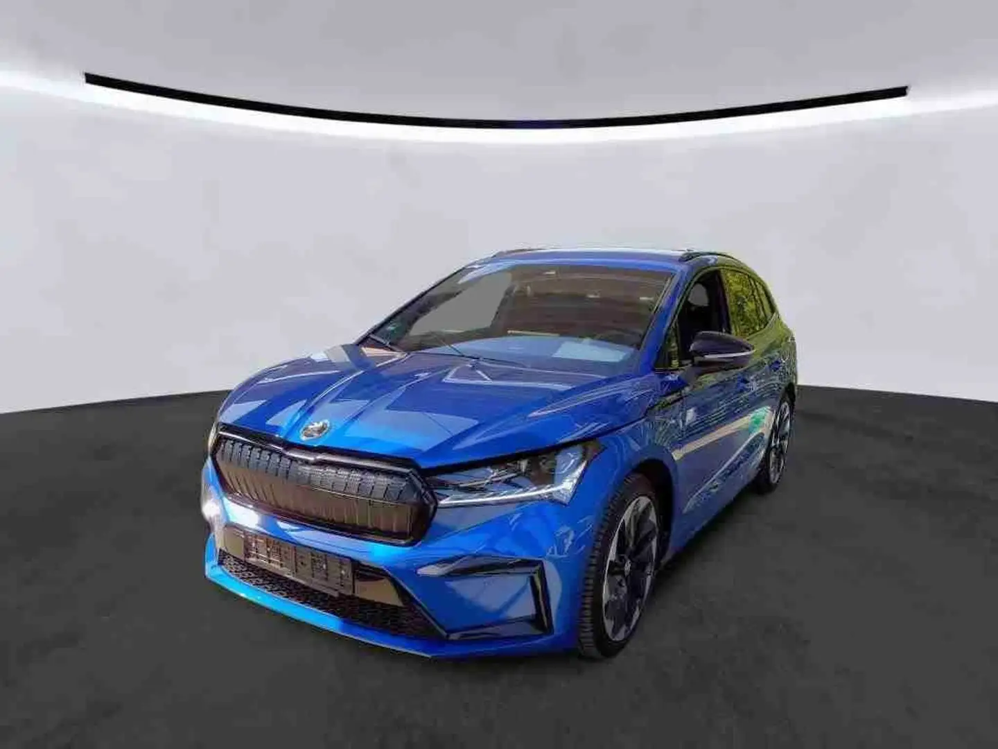 Skoda Enyaq SPORTLINE 80X 4x4 HEAD-UP+AHK+WPUMPE+MEMORY+ACC+21 Blau - 2