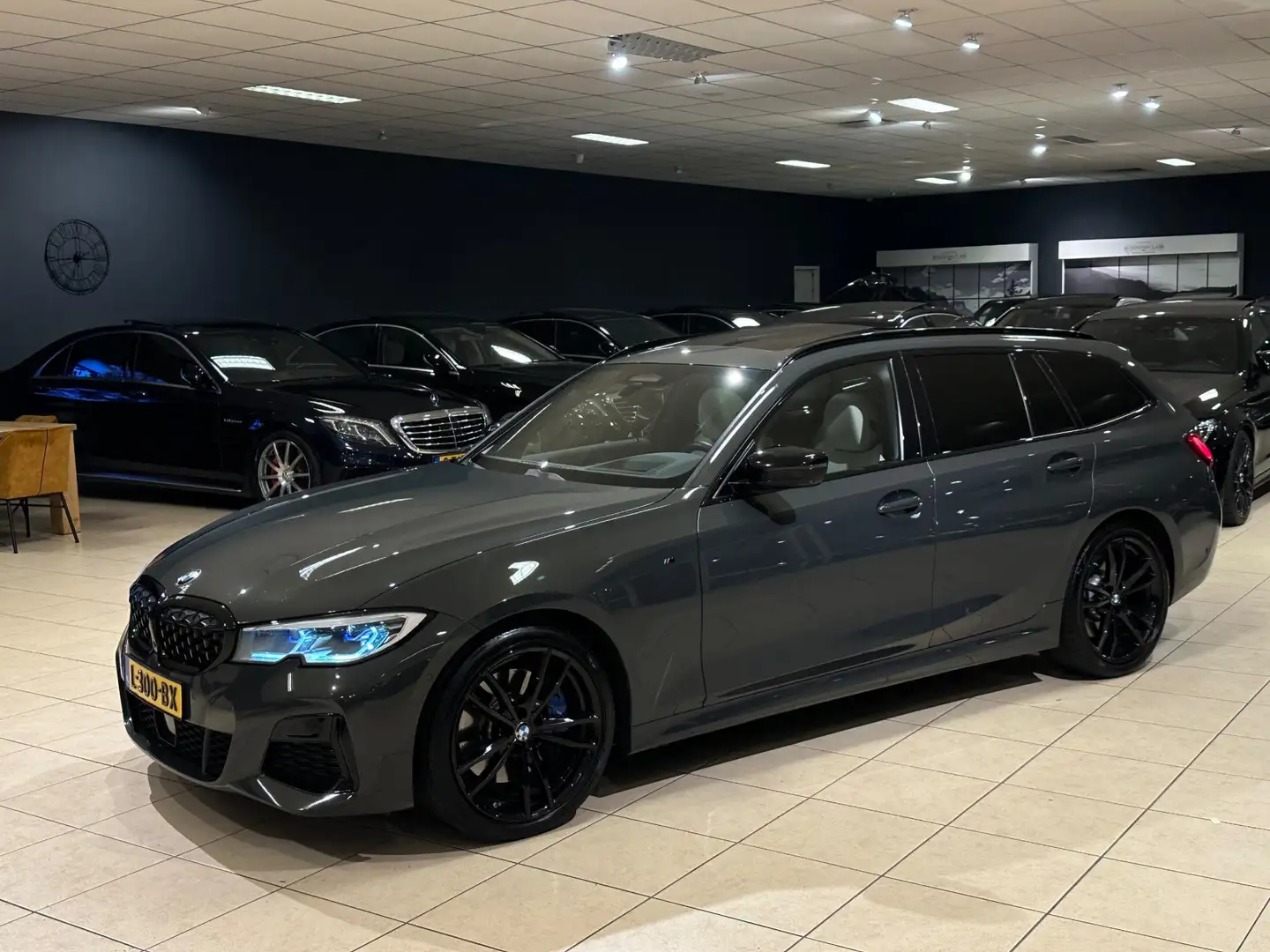 BMW 340 3-serie Touring M340d xDrive|INDIVIDUAL|TREKHAAK|L Gris - 1