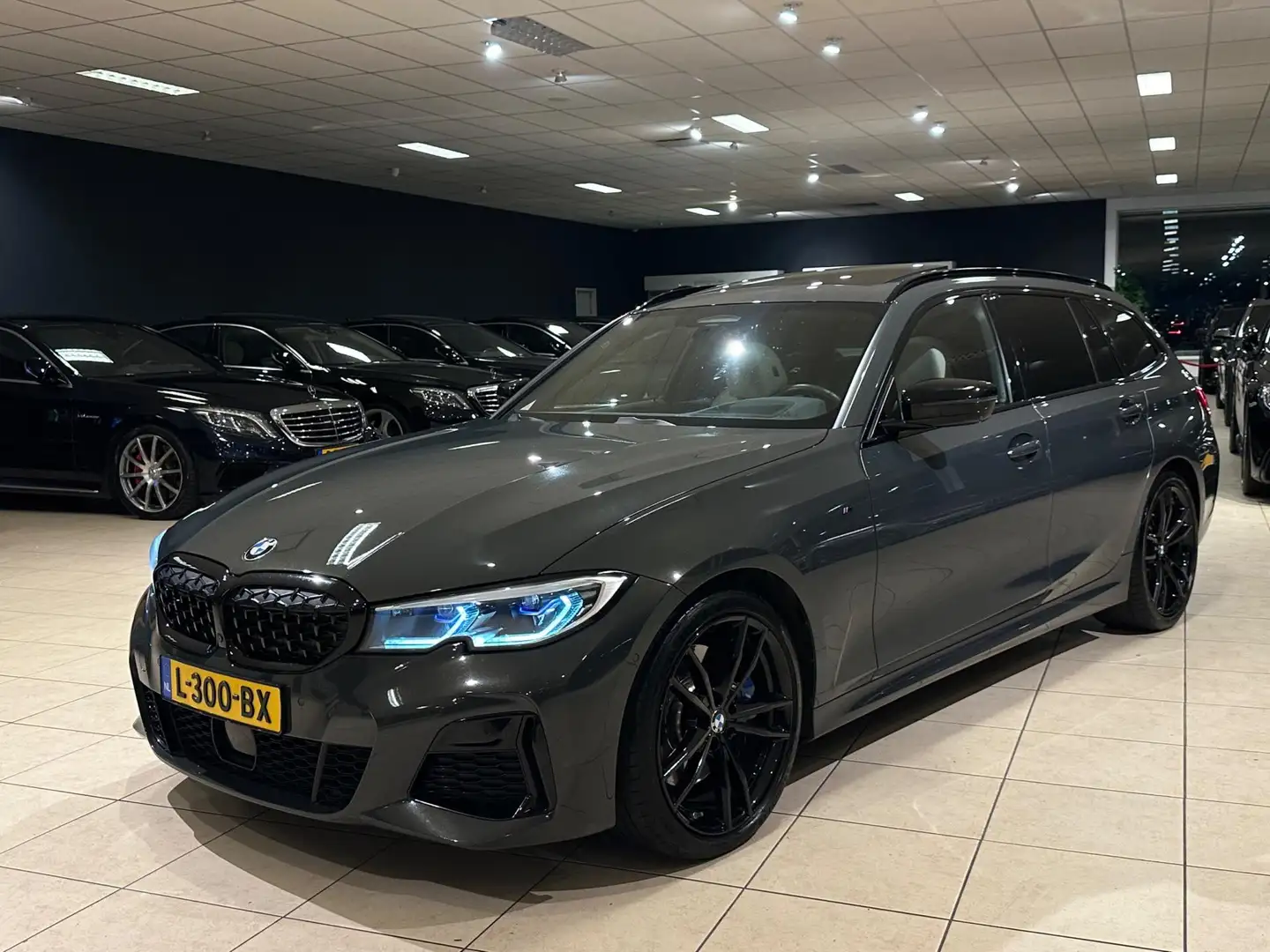 BMW 340 3-serie Touring M340d xDrive|INDIVIDUAL|TREKHAAK|L Gris - 2