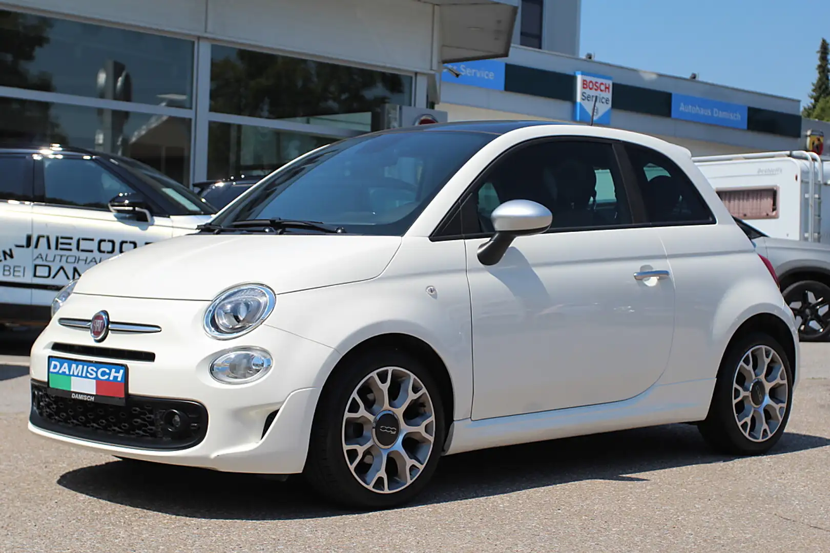 Fiat 500 1.0 Mild Hybrid Rockstar OPF (EURO 6d) Weiß - 1