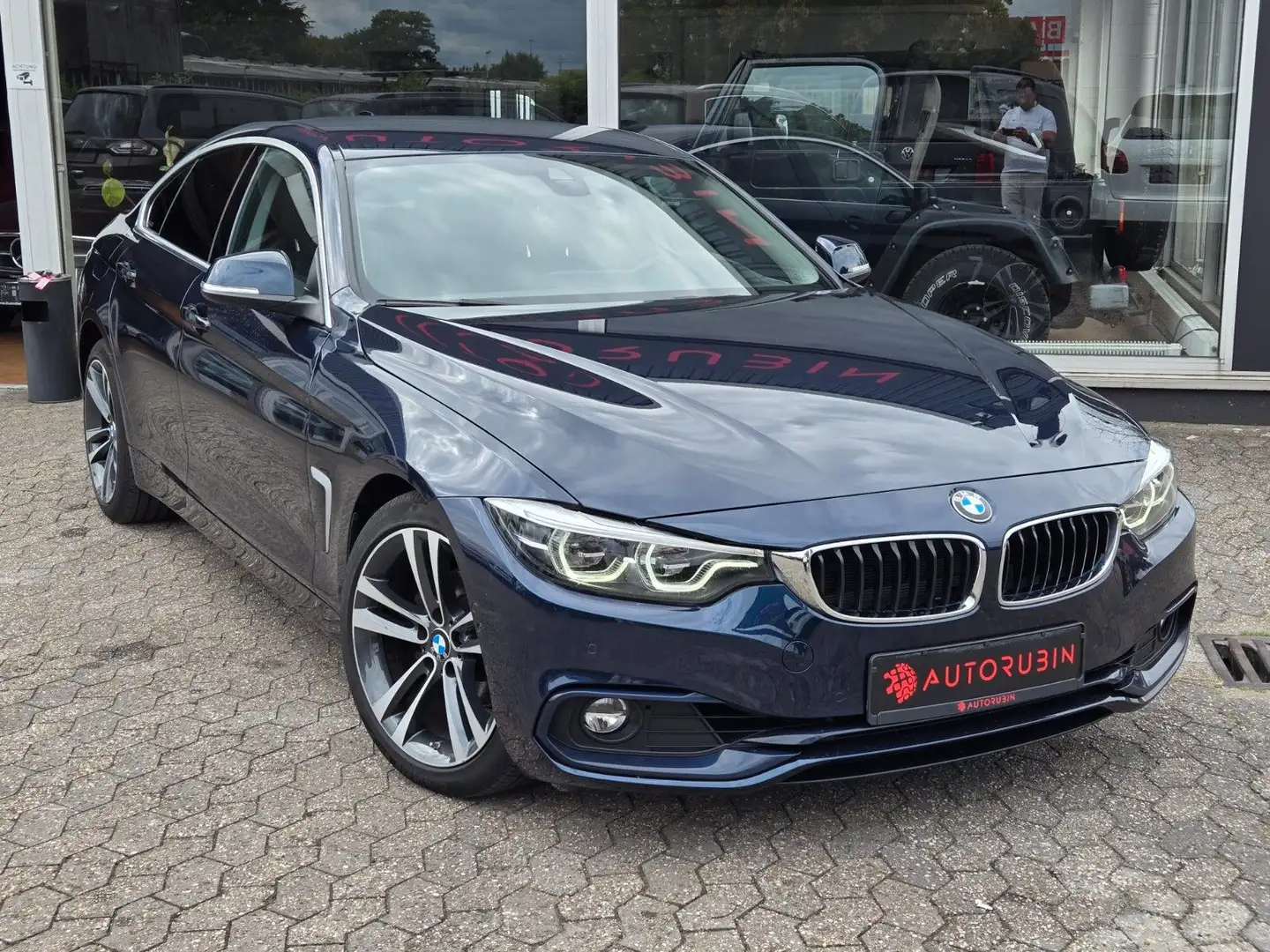 BMW 420 420i Gran Coupé Sport Line 1.HAND/SPUR/TOT/ Blau - 2