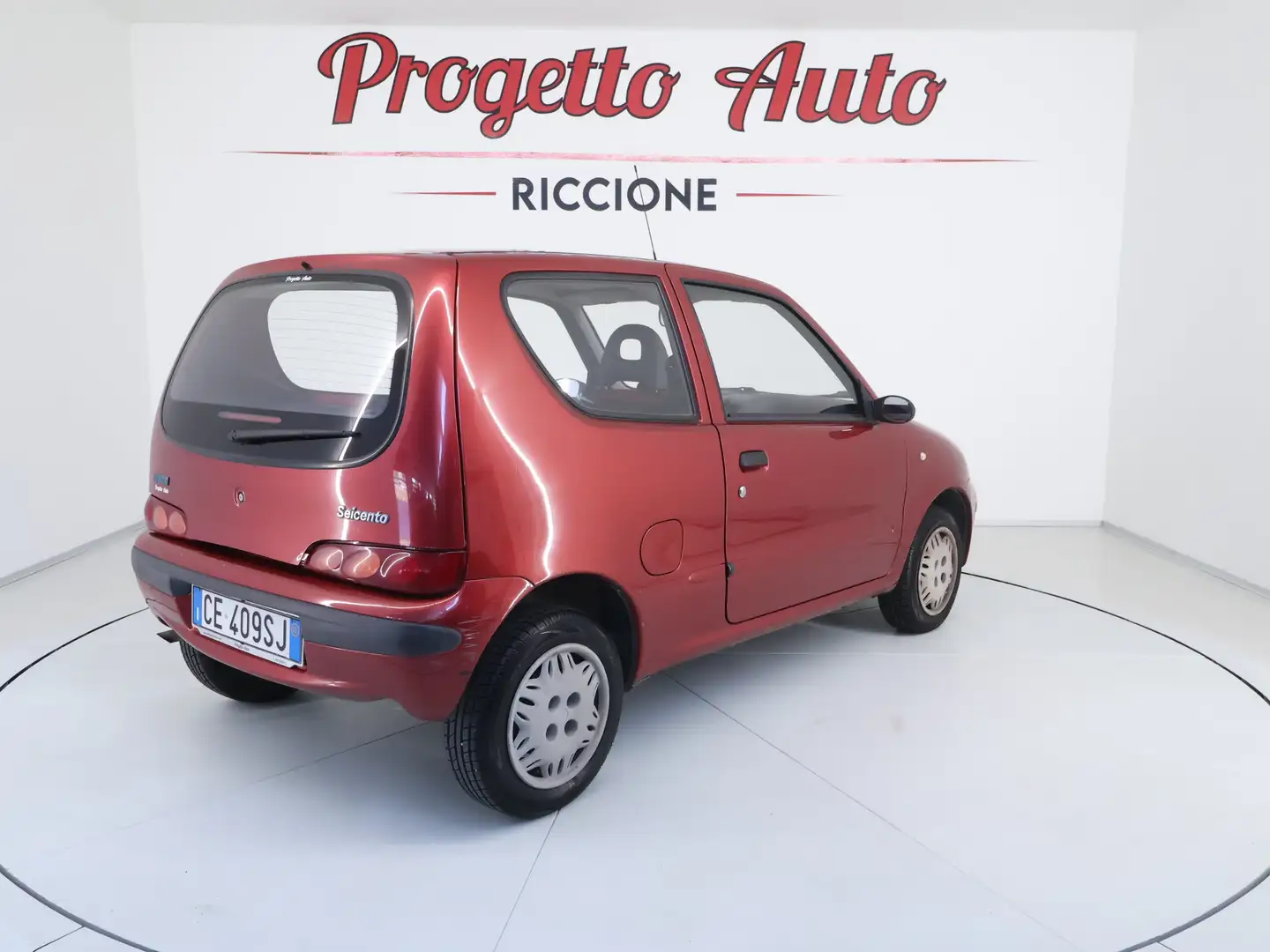 Fiat Seicento Seicento 1.1 ASI NEOPAT CLIMA VETRI ELETT Rouge - 2