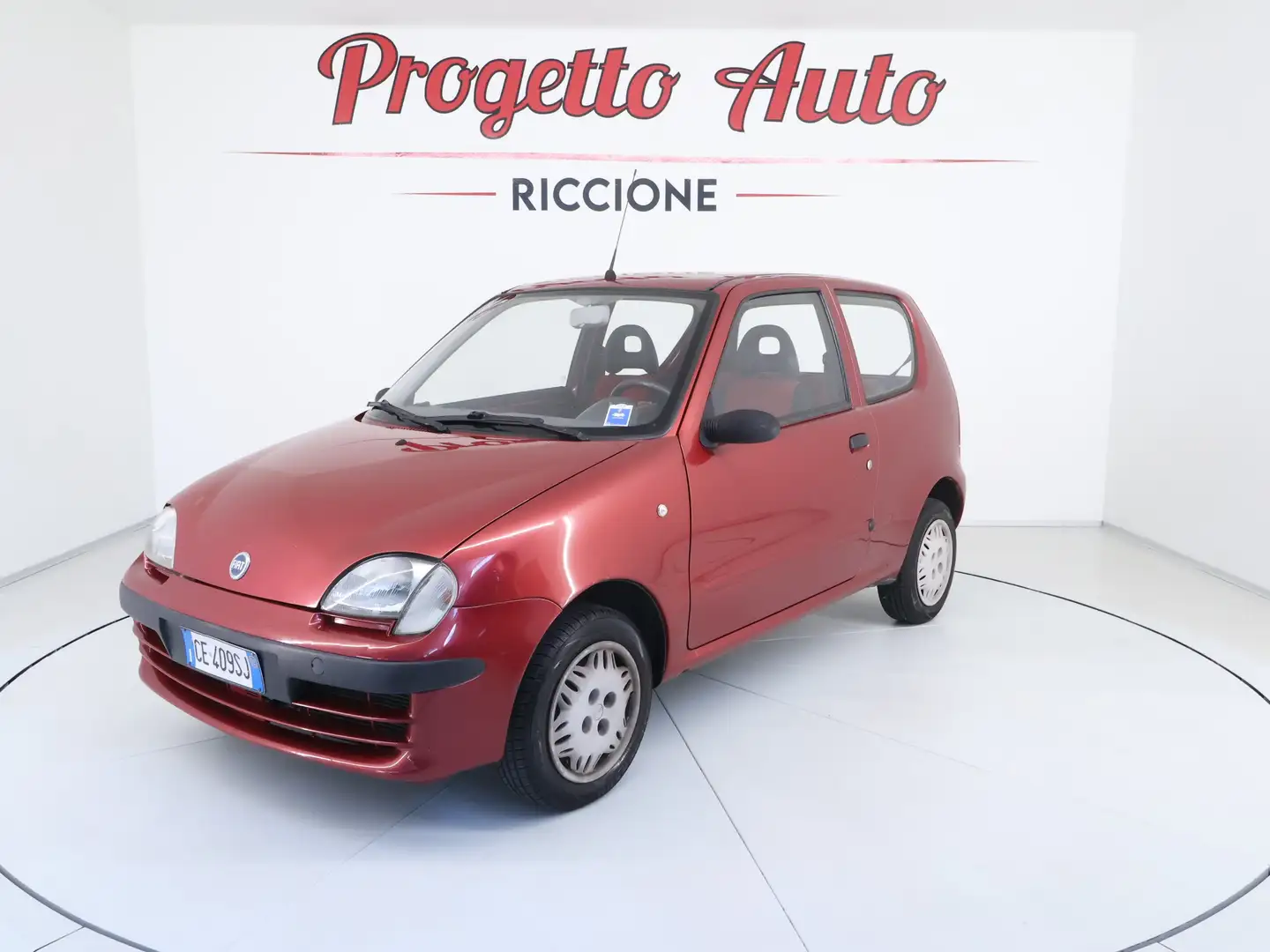 Fiat Seicento Seicento 1.1 ASI NEOPAT CLIMA VETRI ELETT Rouge - 1