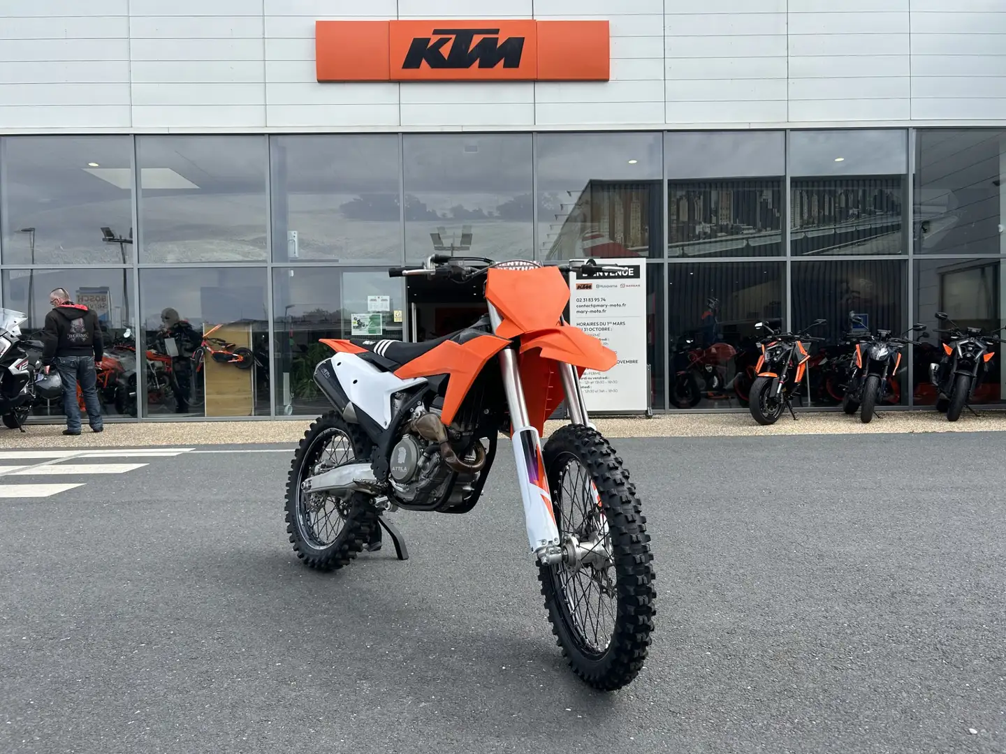 KTM 250 SX-F Narancs - 1