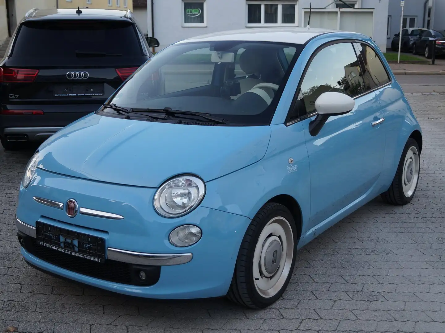 Fiat 500 500 0.9 8V TwinAir Vintage 57,Leder,Klima,Alu16".. Blau - 2