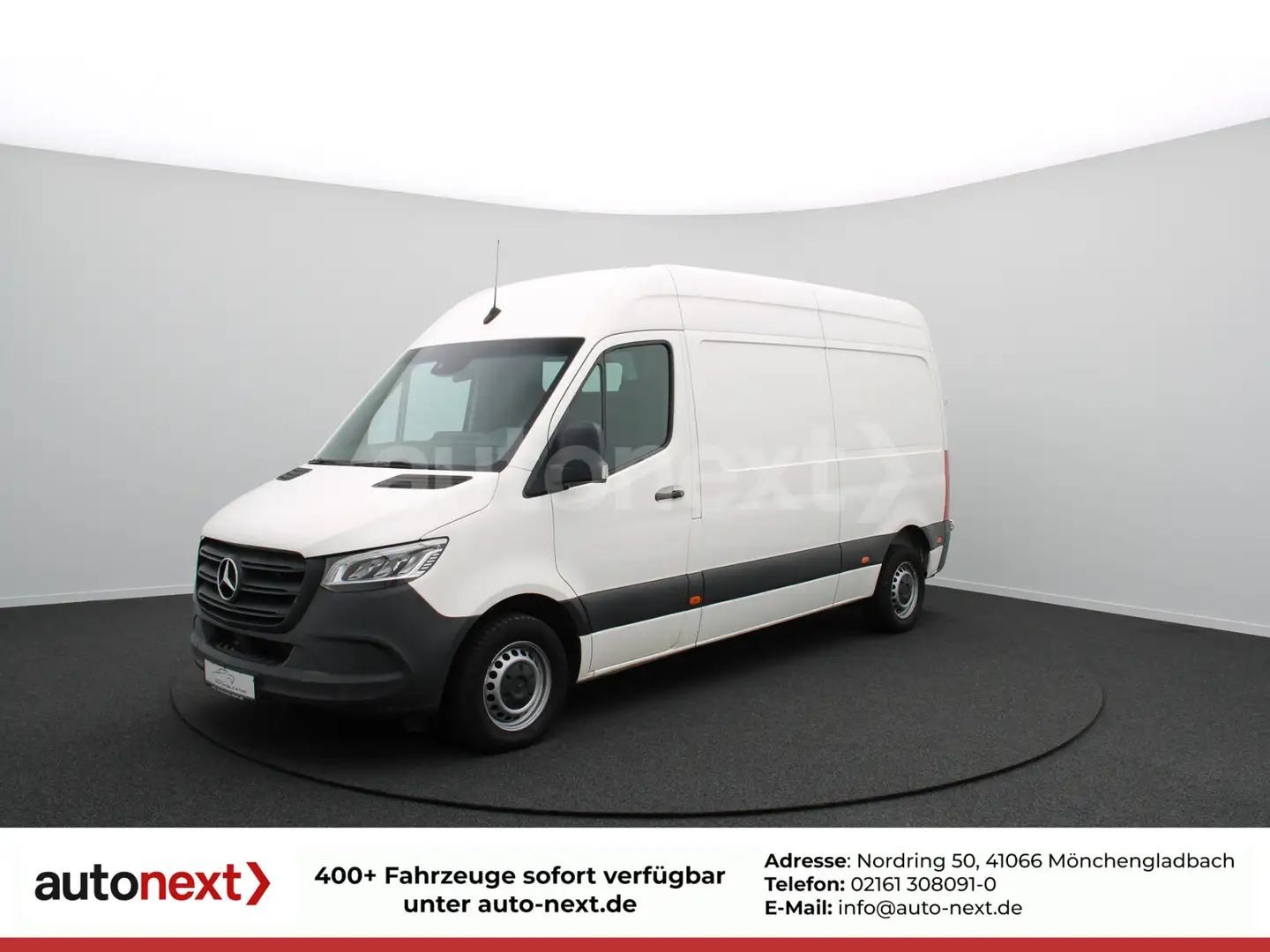 Mercedes-Benz Sprinter 314 Automatik DISTRONIC+LED+NAVI (2747) Weiß - 1
