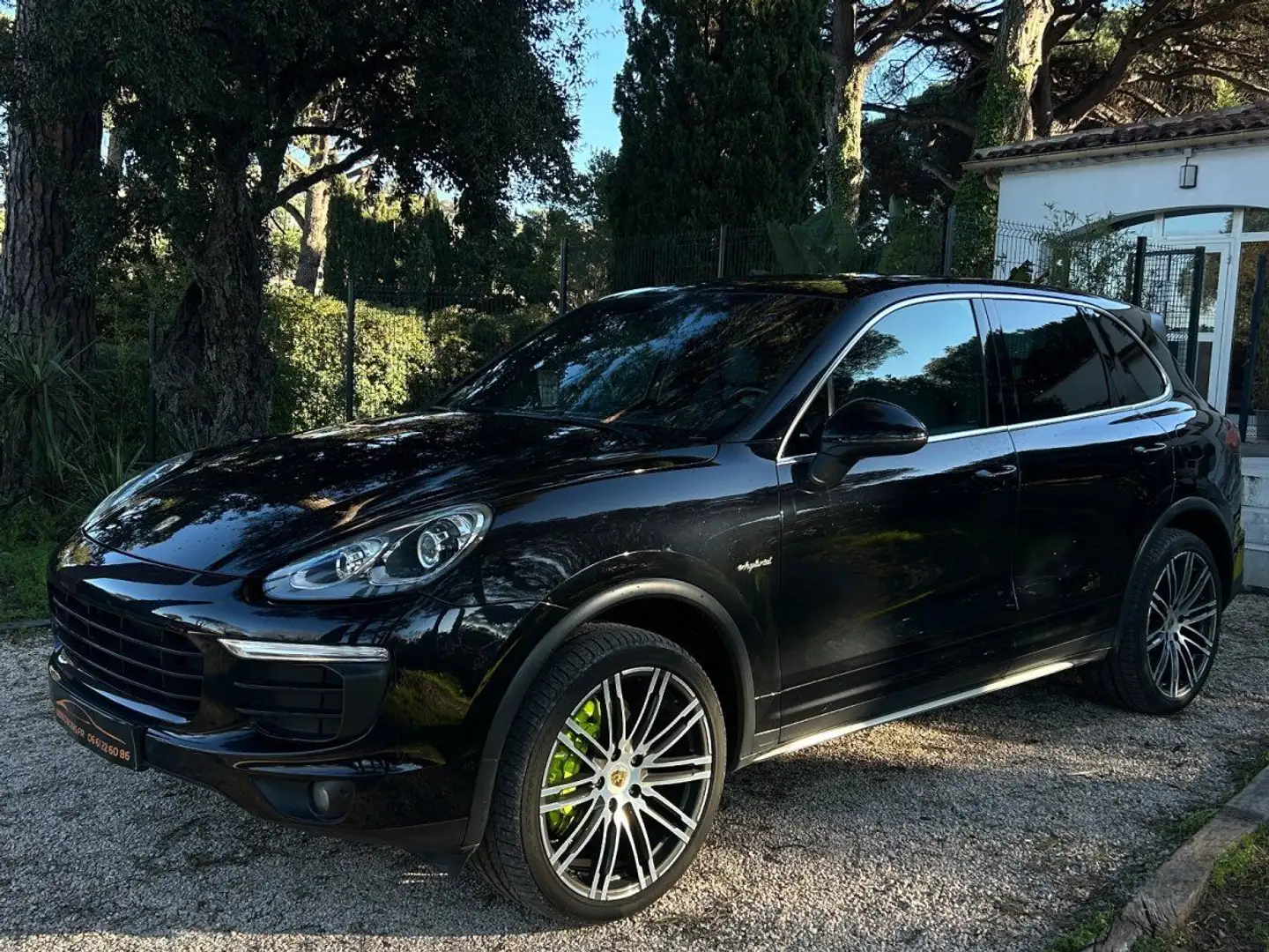 Porsche Cayenne 3.0 V6 416 ch S E-Hybrid PLATINUM EDITION / 2ÈME MAIN ORIGINE FRANCE / CARNET COMPLET Schwarz - 2