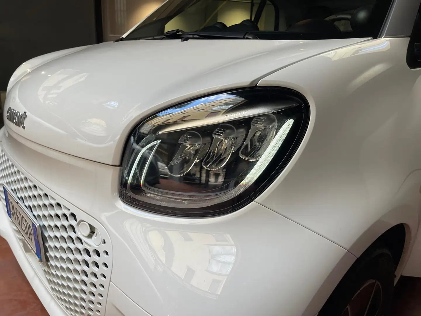 smart forTwo EQ Passion*22KW*TELEMAMERA*LED*APPLE CAR*SEDILI RI Bianco - 2