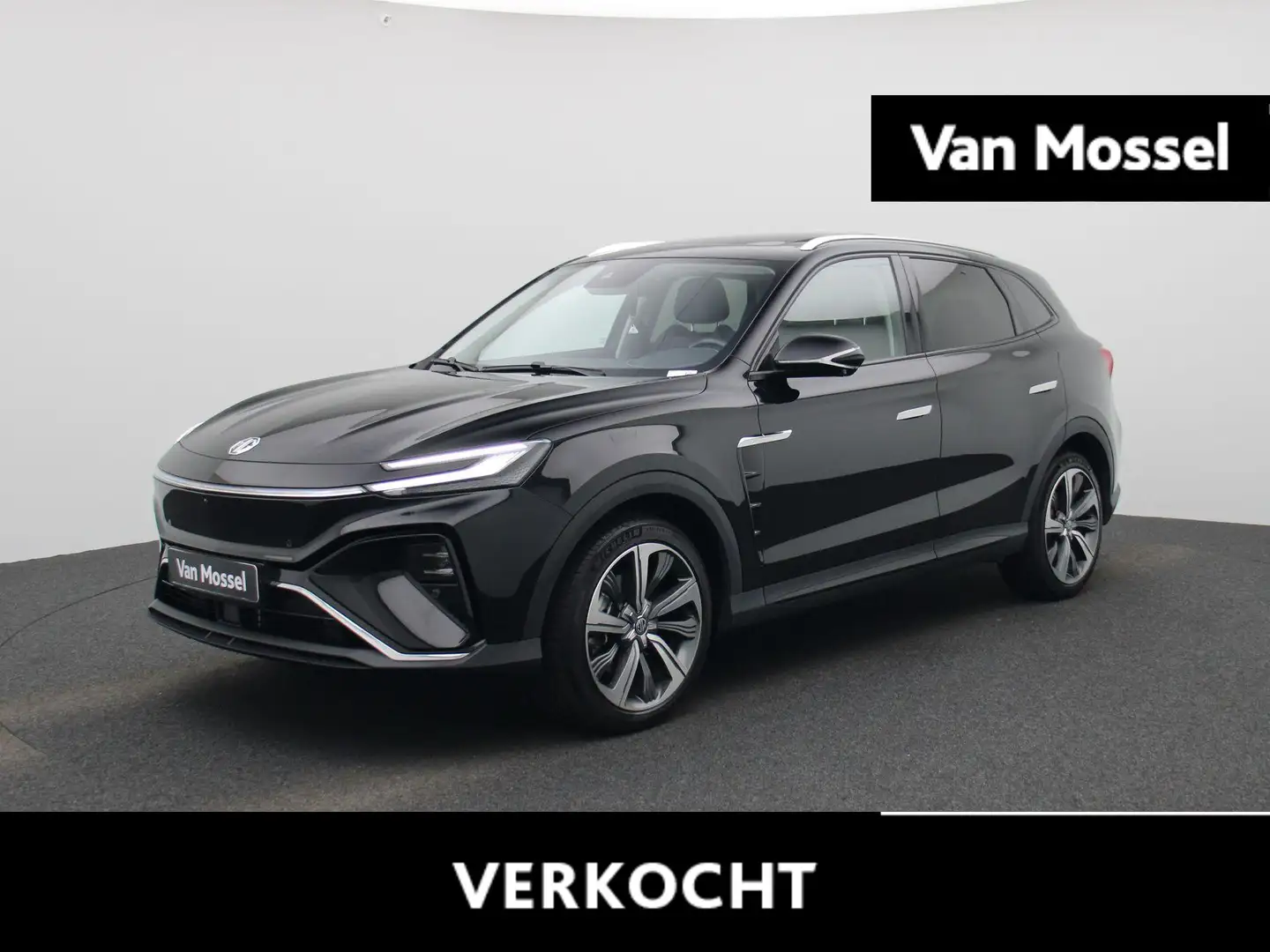 MG Marvel R 70 kWh Luxury | Panoramadak | Leder | Navi | 360 C Zwart - 1
