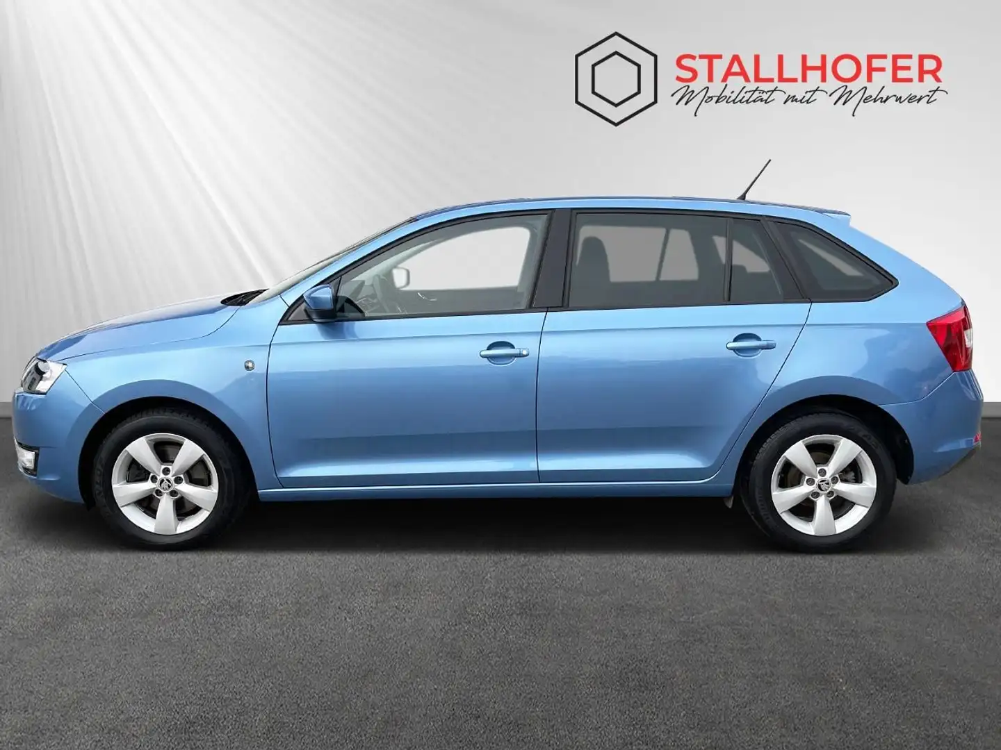 Skoda Rapid/Spaceback Spaceback Sitzheizung Climatronic PDC Aux Blau - 2