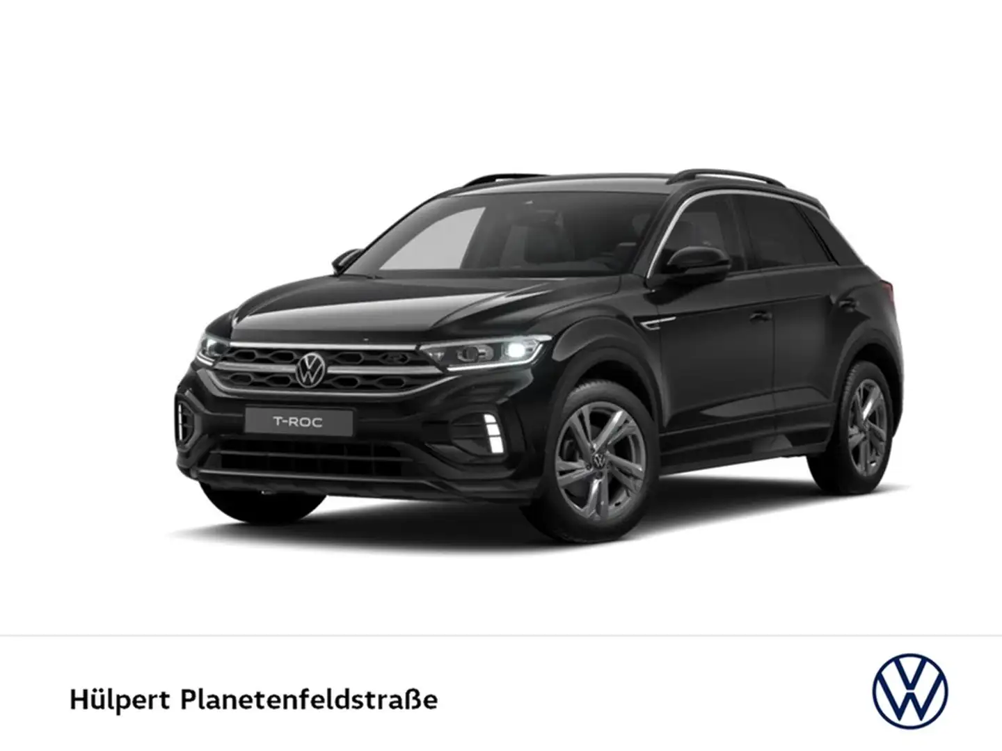 Volkswagen T-Roc 1.0 R-LINE Schwarz - 2