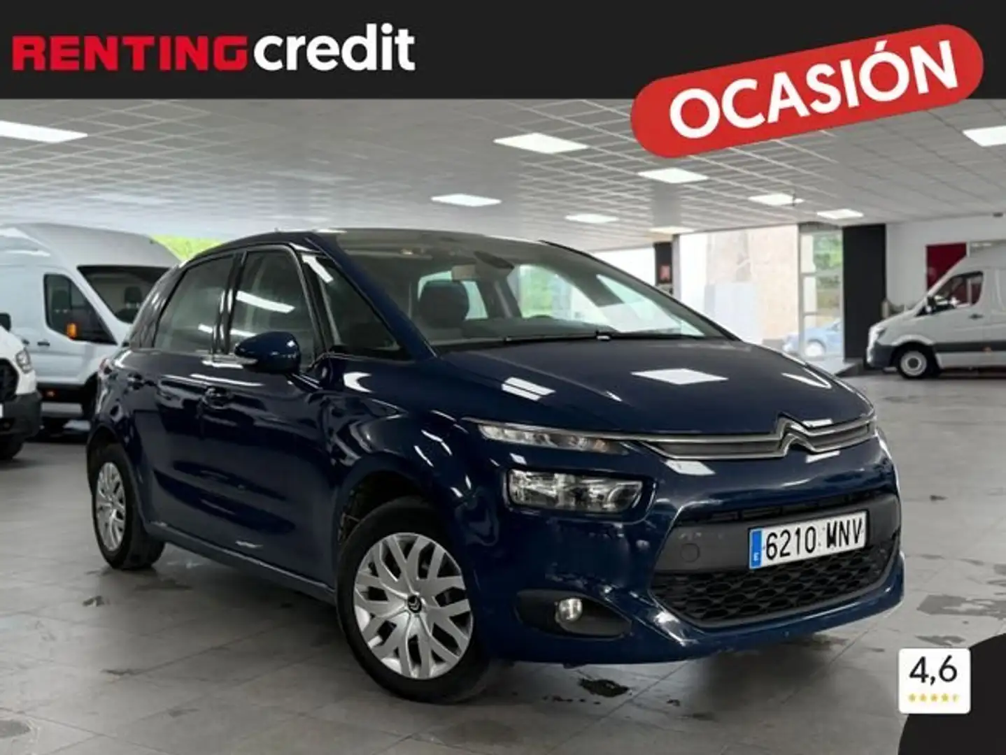 Citroen C4 BlueHDi 88KW (120CV) EAT6 Feel Azul - 1