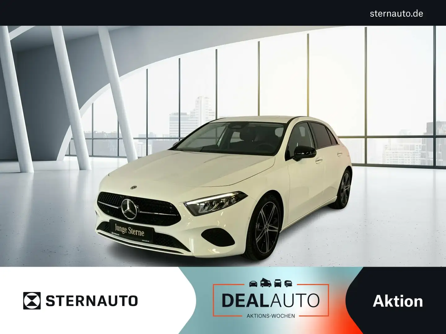 Mercedes-Benz A 180 A 180 Prog Night Sound Lenkradheiz AppleCarPlay Weiß - 1