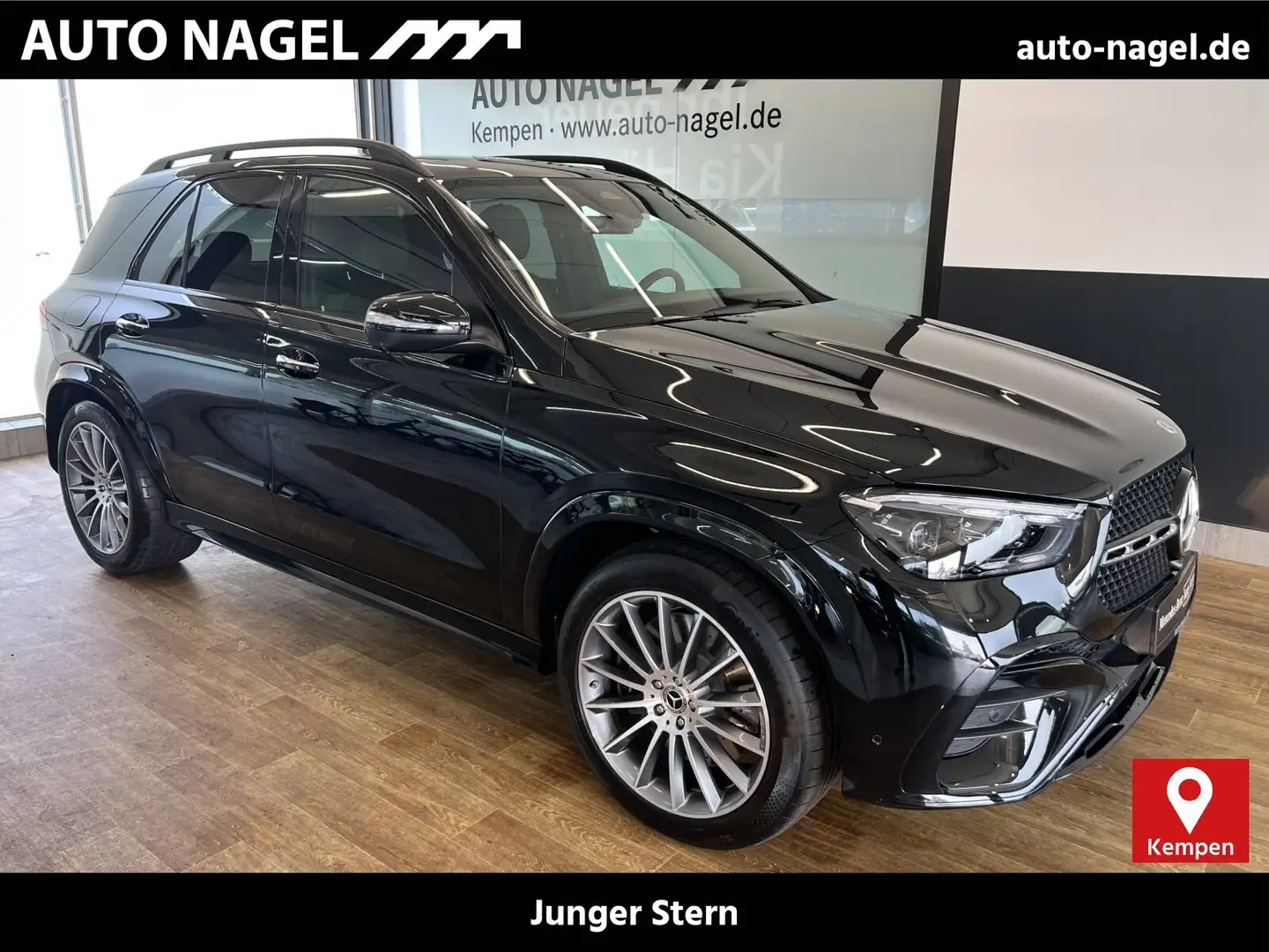 Mercedes-Benz GLE 450 GLE 450 d 4M AMG +Multibeam+NAVI+AHK+DISTRONIC+ Schwarz - 1