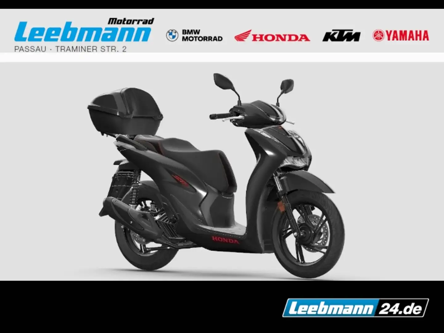 Honda SH 150i inkl. Topcase 2025 sofort Noir - 1