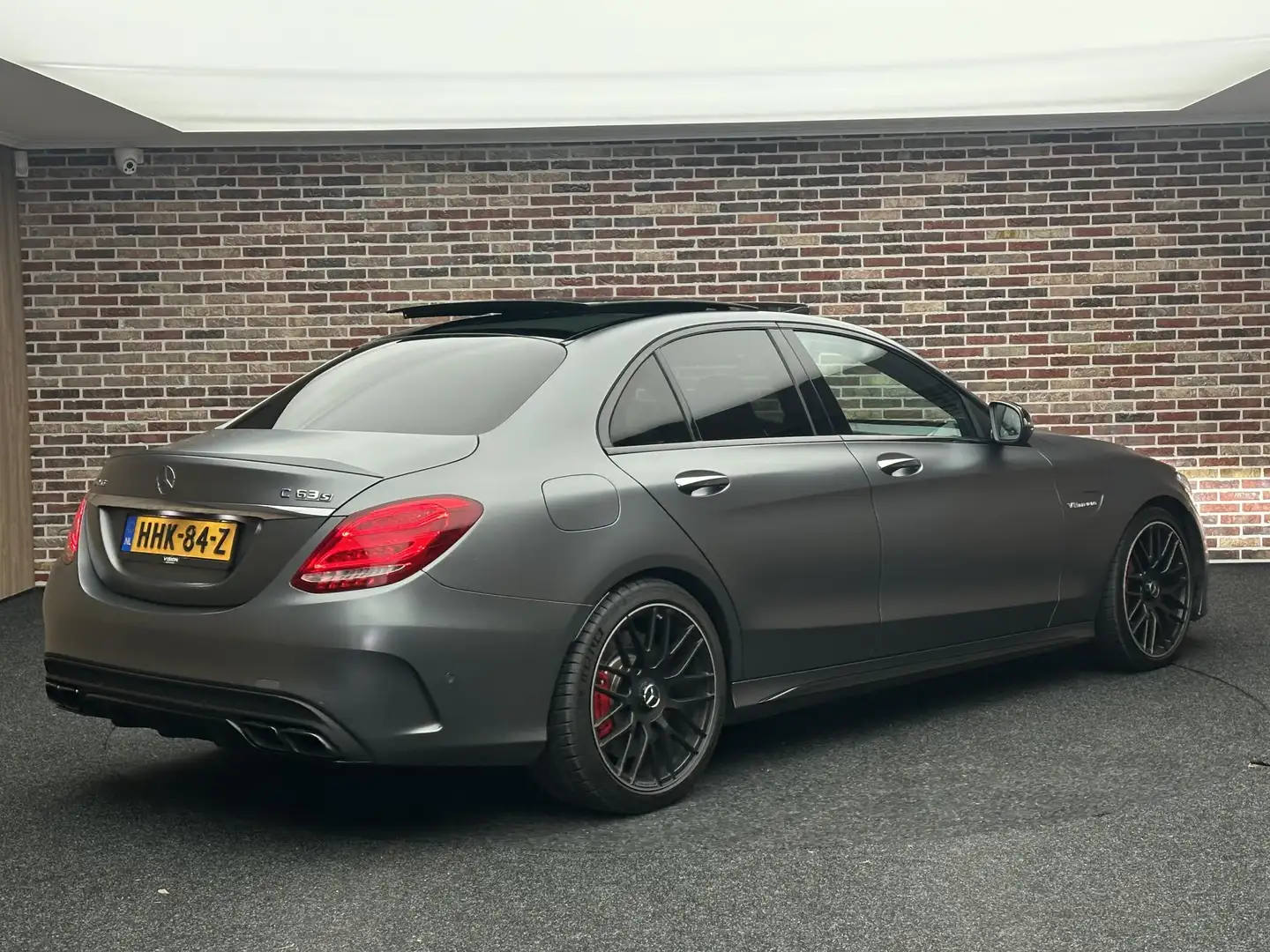 Mercedes-Benz C 63 AMG S Kuip | Memory | HeadUp | burmeister | Panorama Gris - 2
