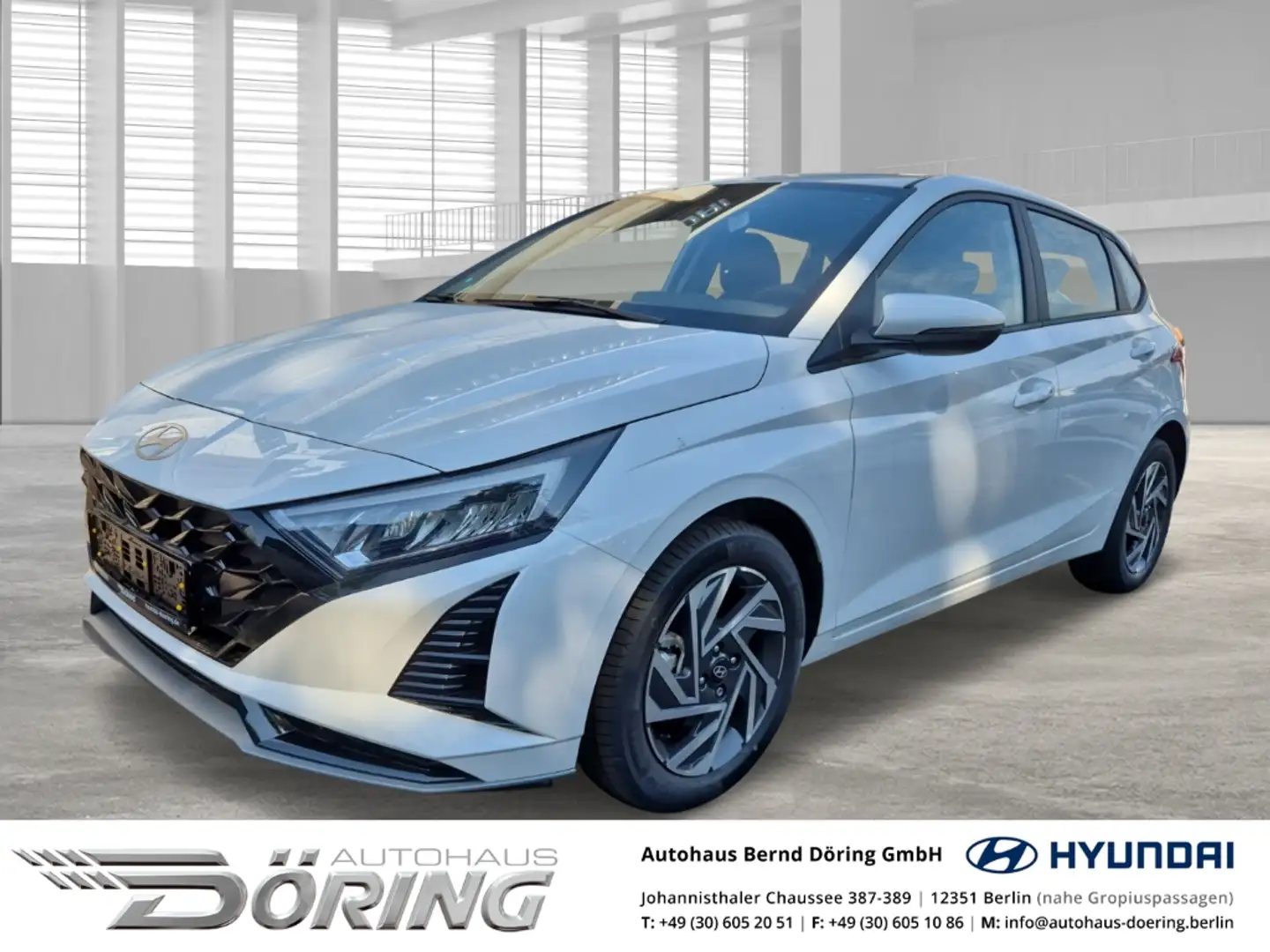 Hyundai i20 TREND 1.0 Turbo MT 100PS Licht-P.,Komfort-P.,Bose Weiß - 1