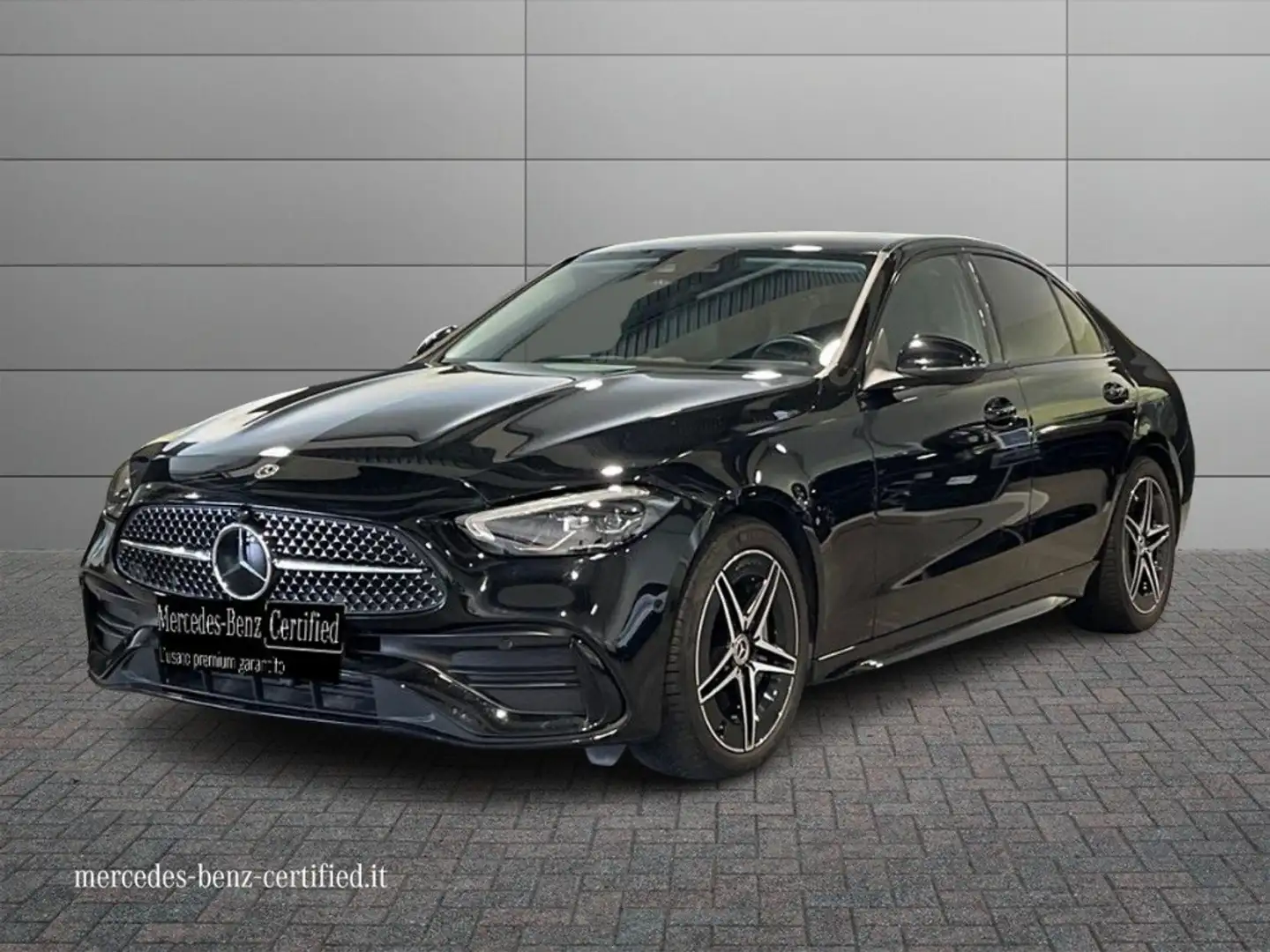 Mercedes-Benz C 220 - C 220 d mhev AMG Line Advanced Schwarz - 1