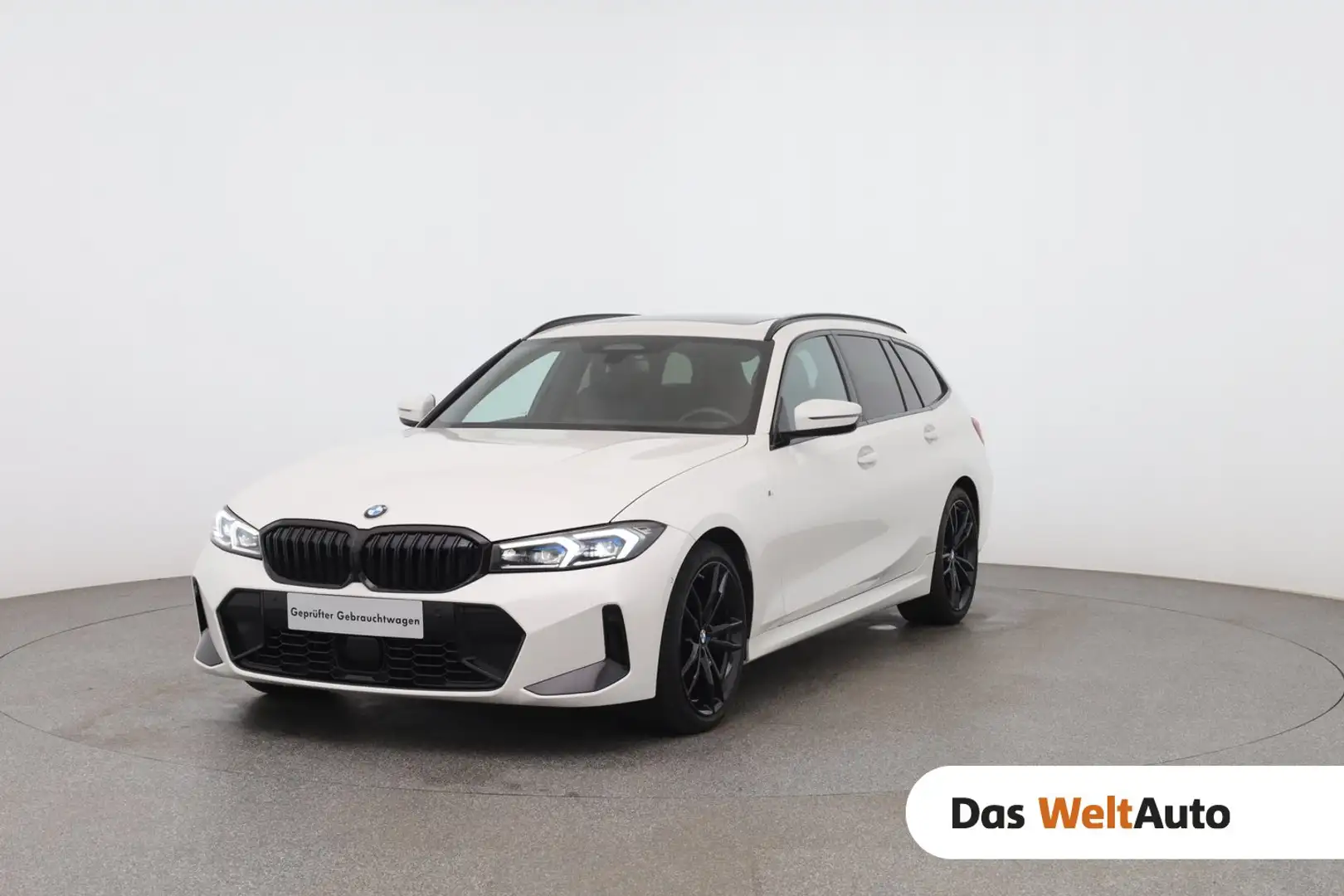BMW 320 BMW 3 Touring 320 d xDrive M Sport Blanc - 1