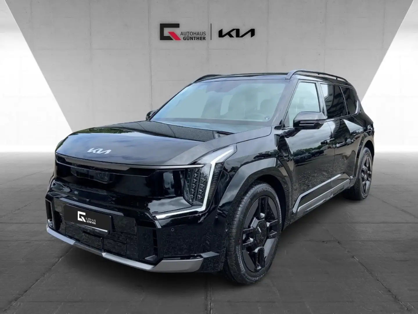 Kia EV9 GT-Line 4WD 99kWh Glasdach 21Zoll Zwart - 1