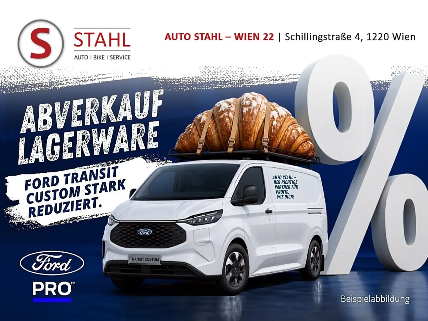 Ford Transit Custom Kasten 2,0 EcoBlue L1H1 320 Trend Aut. Weiß - 1