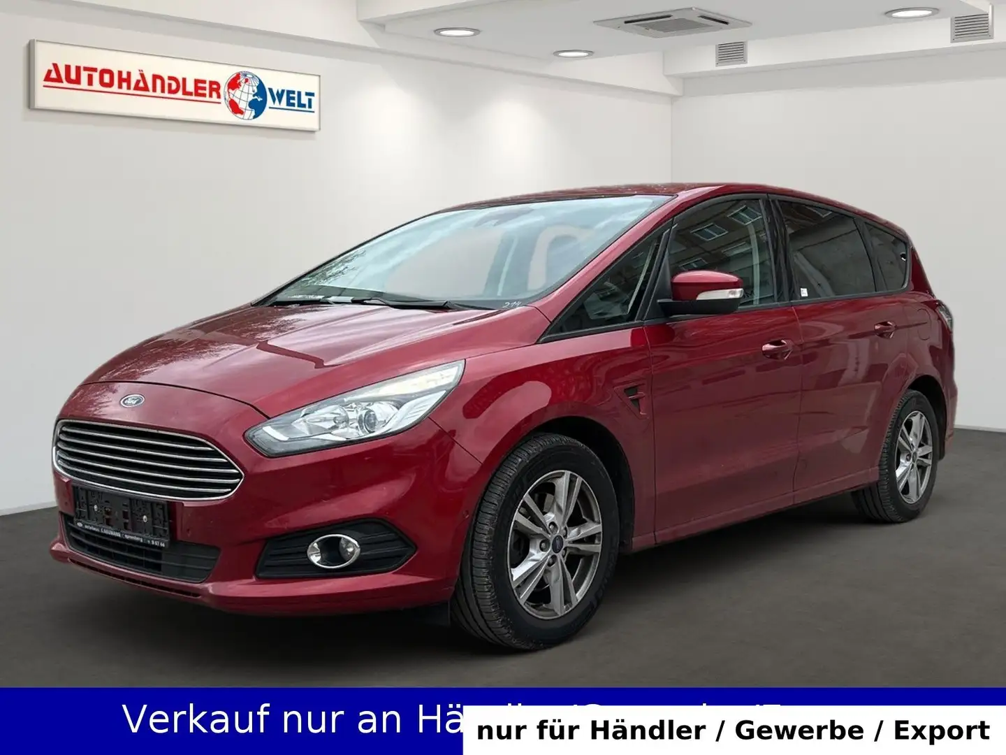 Ford S-Max 1.5 EB 7-Sitzer AAC SHZ Navi PDC AHK Rosso - 1