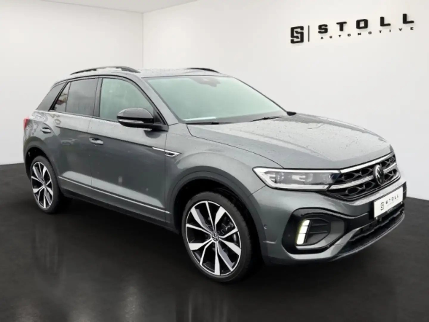Volkswagen T-Roc R-Line 2.0 TDI DSG 4MOTION Pano+IQ.Light+BusinessP Silber - 2