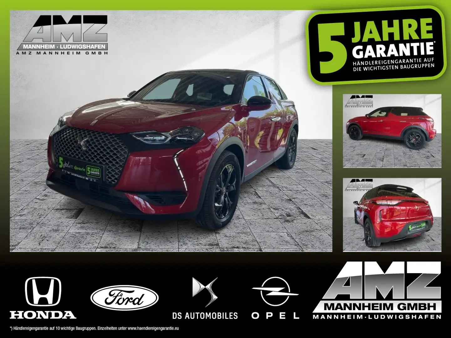 DS Automobiles DS 3 E-Tense Performance Line *NAVI* Rot - 1