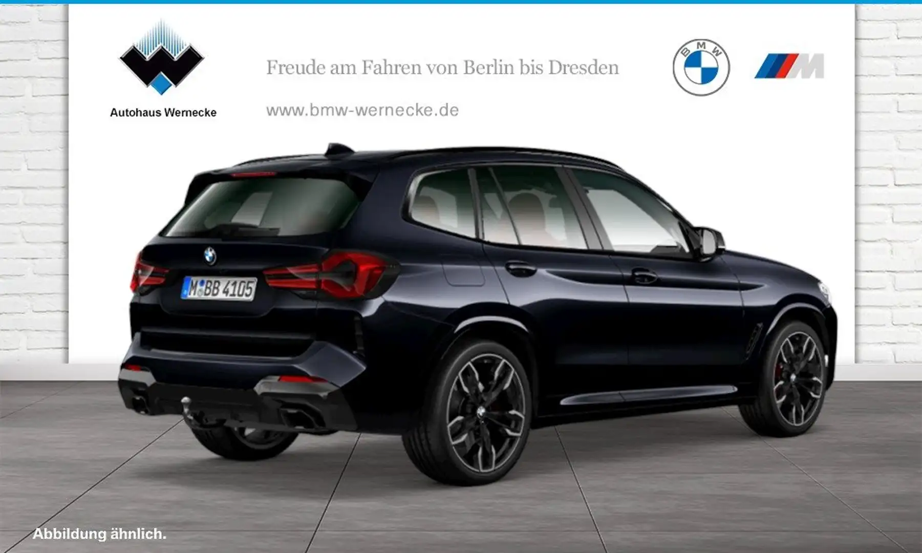 BMW X3 M 40d Gestiksteuerung Head-Up HK HiFi DAB AHK Schwarz - 2