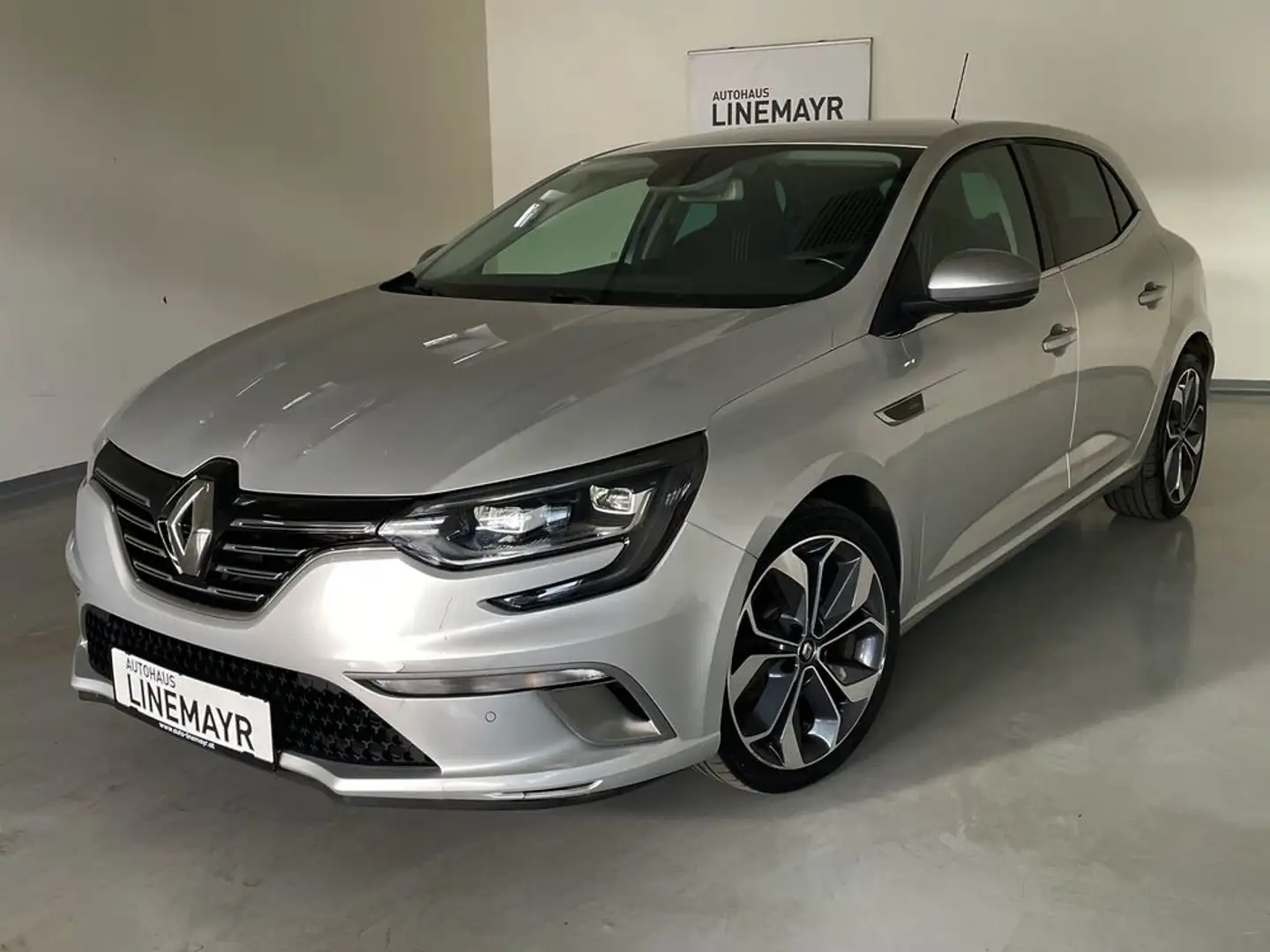 Renault Megane Mégane 1,6 dCi GT-Line, LED, Navi, Grau - 1