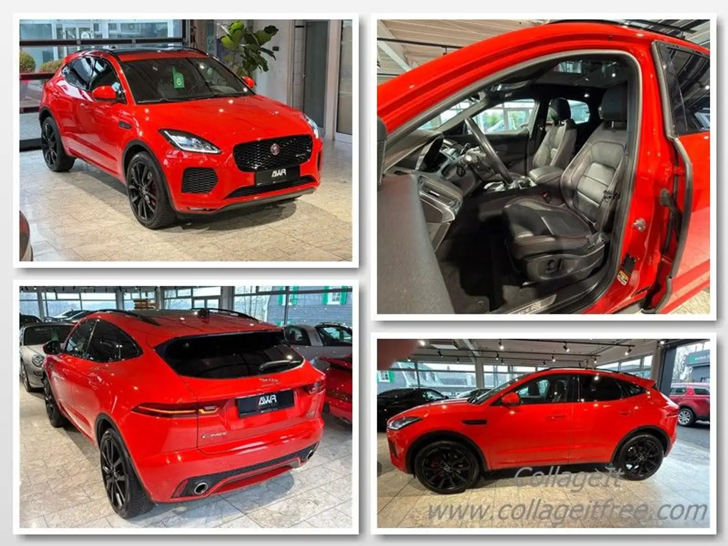 Jaguar E-Pace E-PACE CHEQUERED-FLAG*MERIDIAN*AWD*PANO*21"*LED* Rot - 1