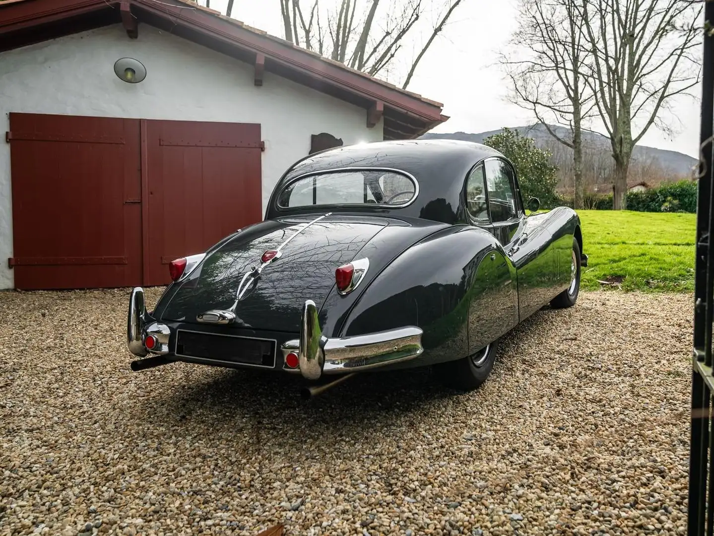 Jaguar XK 140 FHC Verde - 2