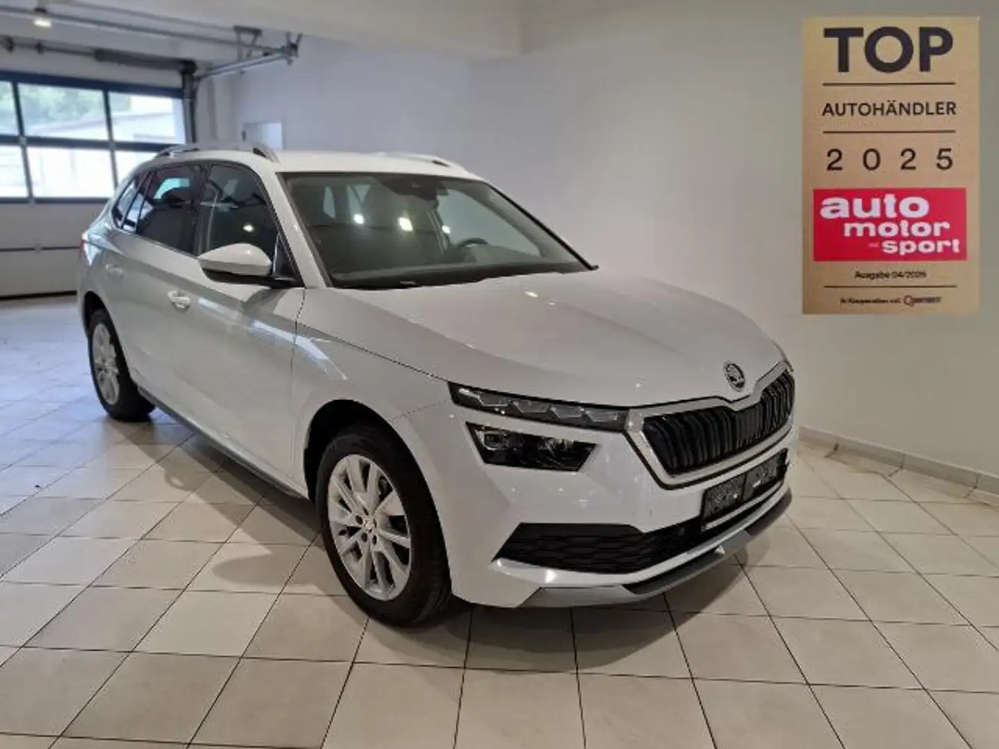 Skoda Kamiq 1.5 TSI Kamera Garantie Voll-LED Weiß - 1