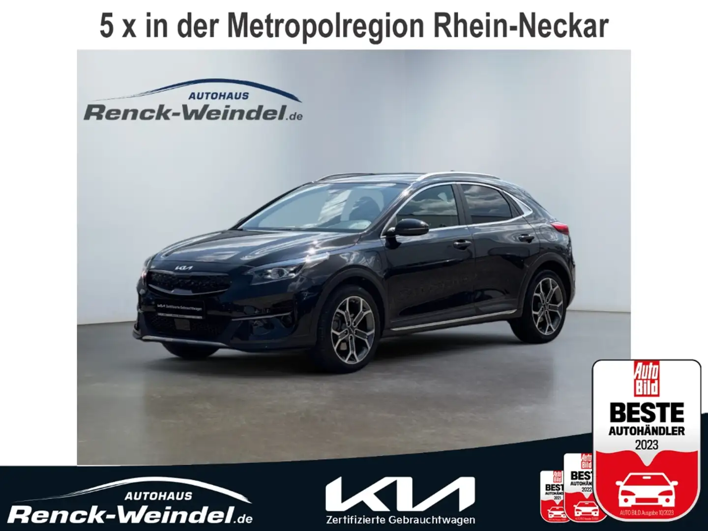 Kia XCeed Platinum PHEV Klima Navi LED BT Rückfahrkam. PDCv+ Schwarz - 1