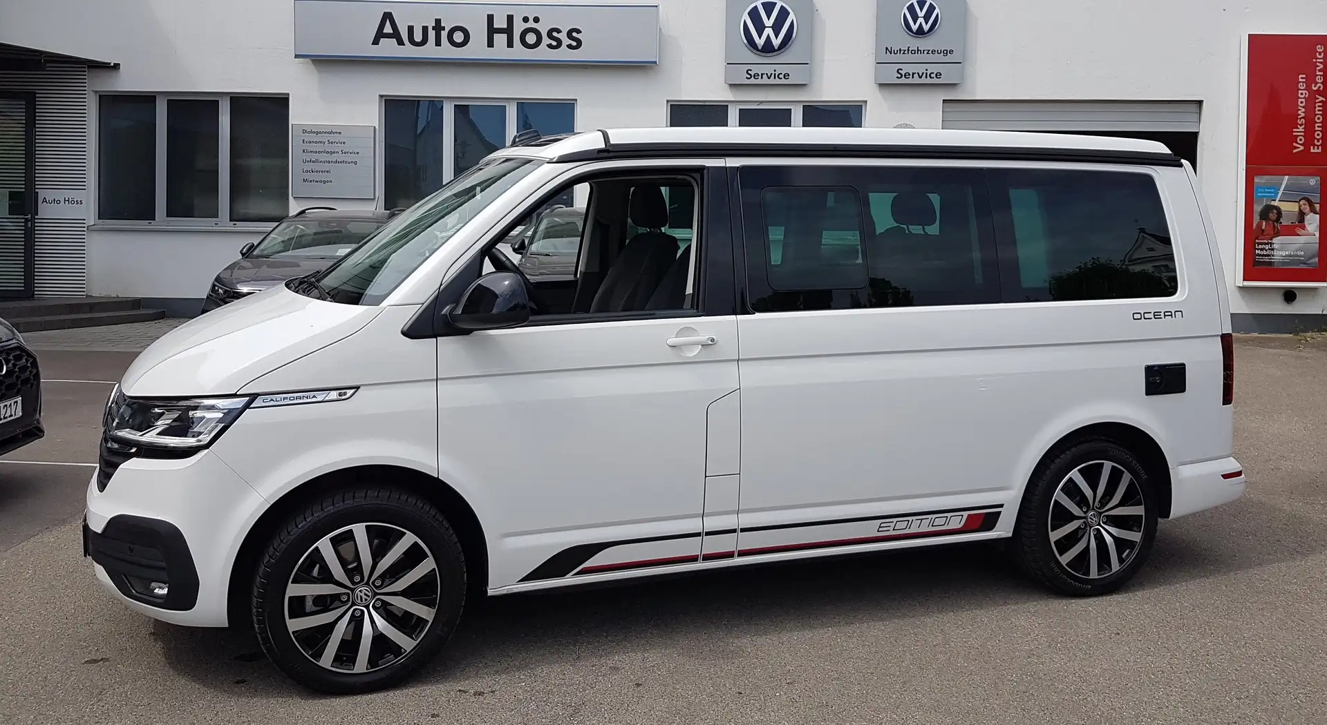Volkswagen T6.1 California Calif Ocean Ed 4Motion*AHK*STANDH*ACC*KAM*LED*SHZ* Blanc - 1