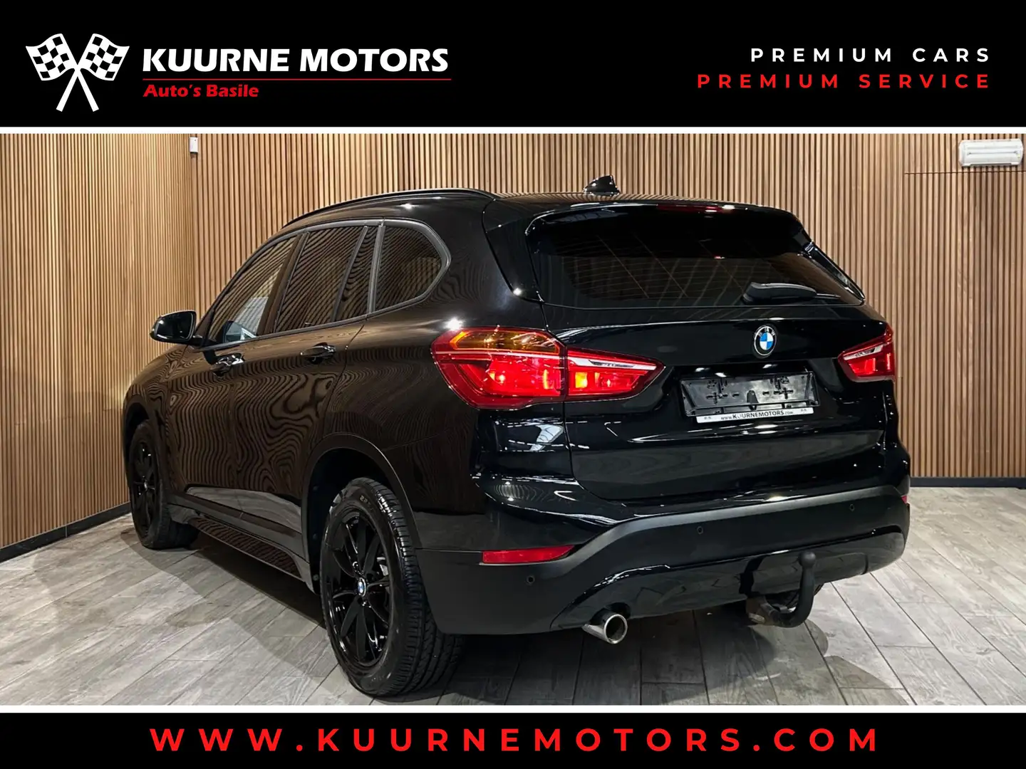 BMW X1 sDrive18iA BlackLine Acc/Leder/Gps *1j garantie* Schwarz - 2