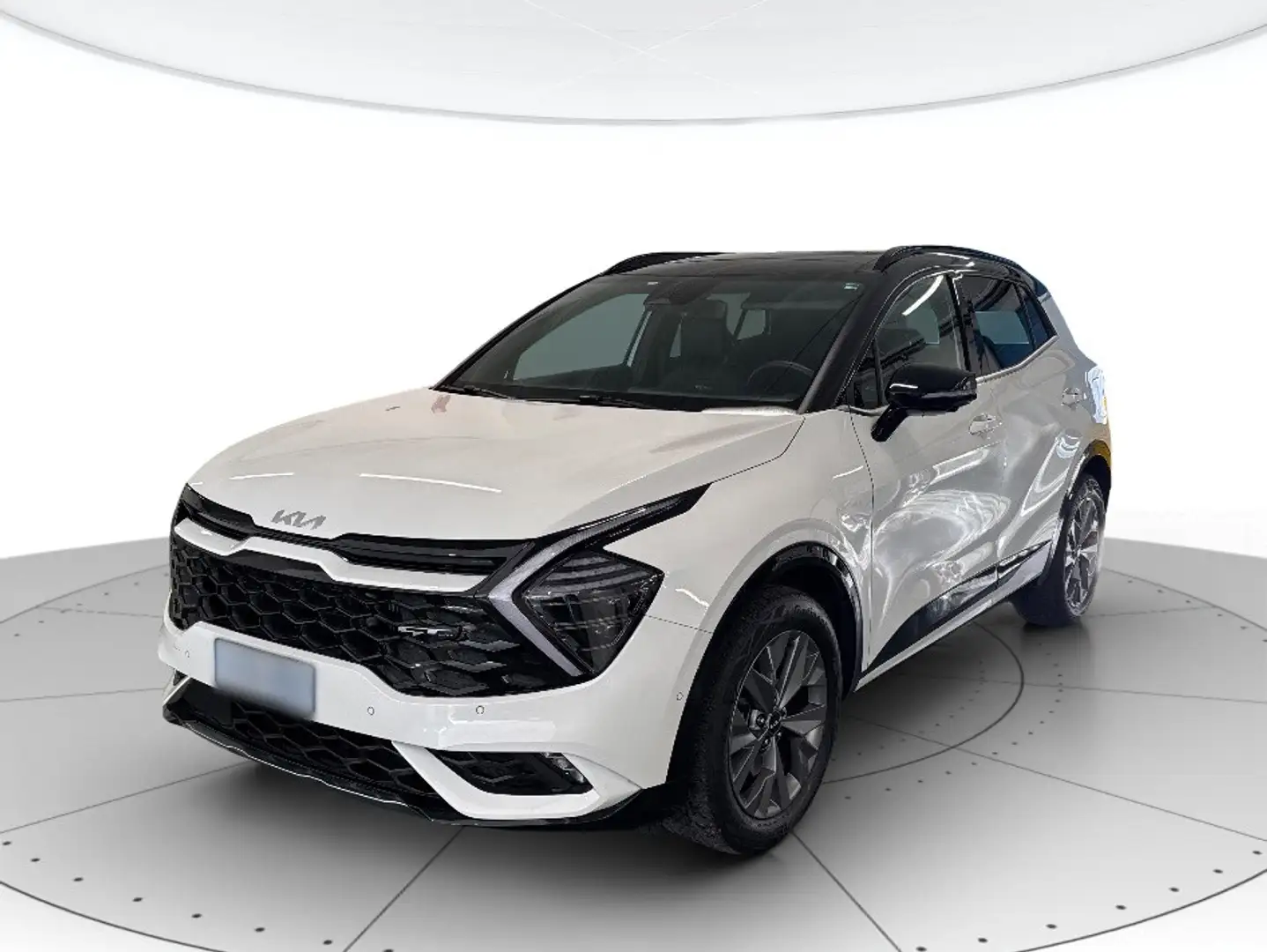 Kia Sportage 1.6 tgdi hev GT-line awd 210cv auto Weiß - 1