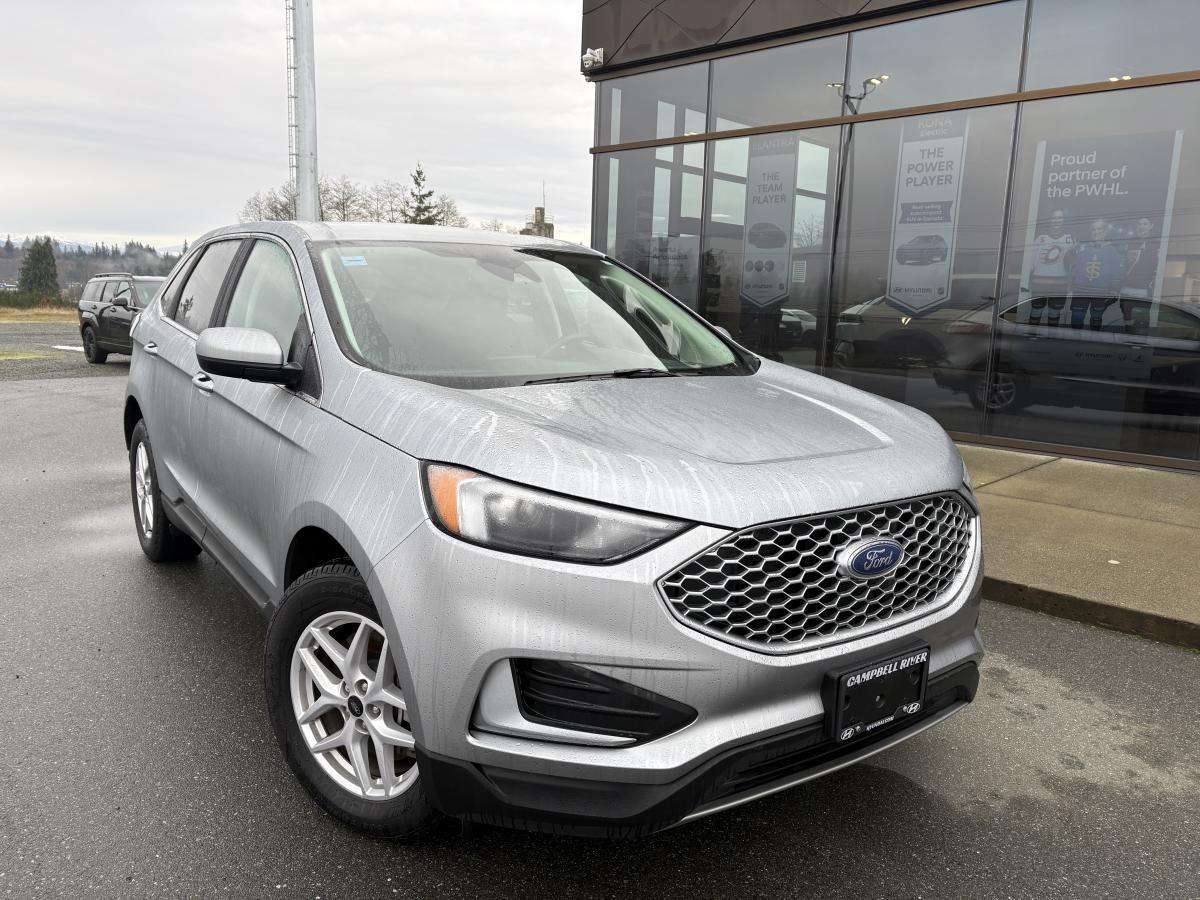 Silver 2024 Ford Edge SUV / Crossover All-Wheel Drive 8-Speed Automatic
