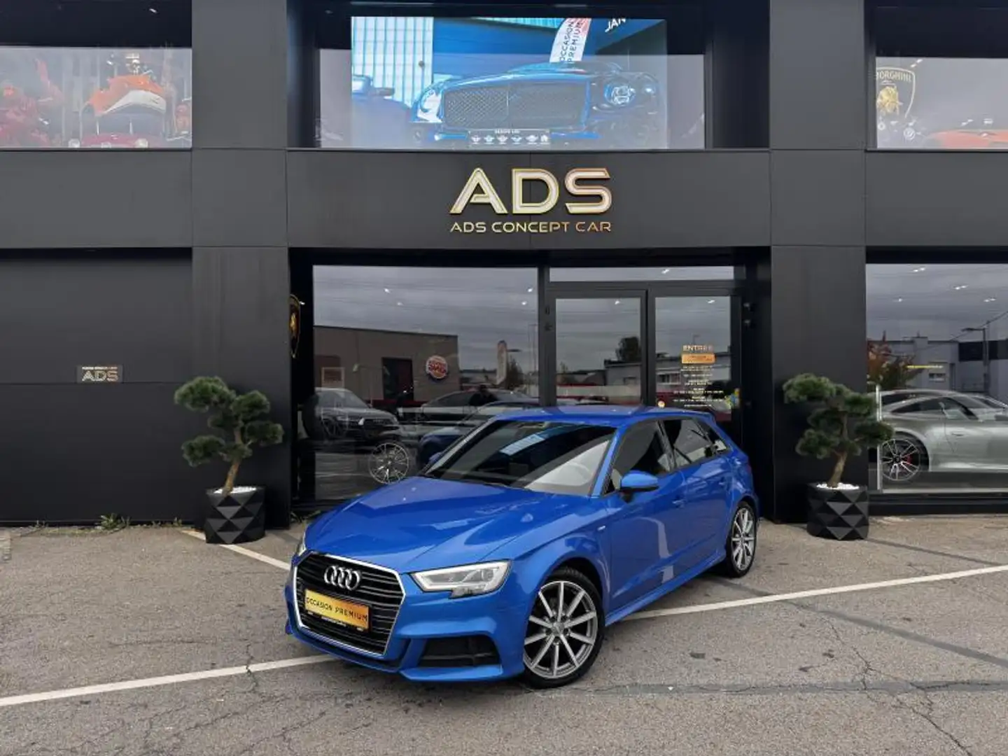 Audi A3 Sport Bleu - 1