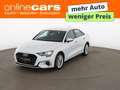 Audi A3 Limousine 30 TDI advanced LED LEDER NAVI TEMP Weiß - thumbnail 1
