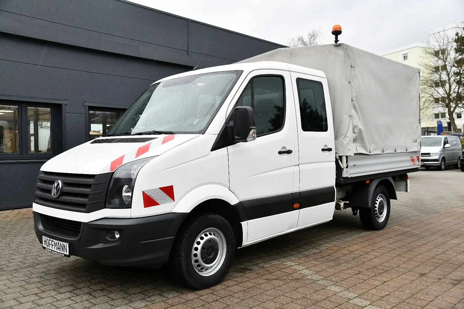 Volkswagen Crafter Pritsche Plane 35 L2 Doppelkabine Klima Weiß - 2