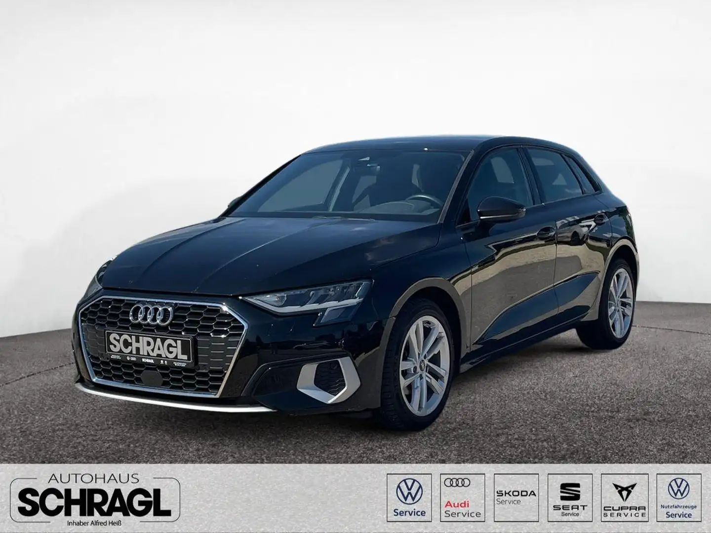 Audi A3 Sportback 30 TFSI s-tronic+NAVI+SITZHZ+PARK Schwarz - 1