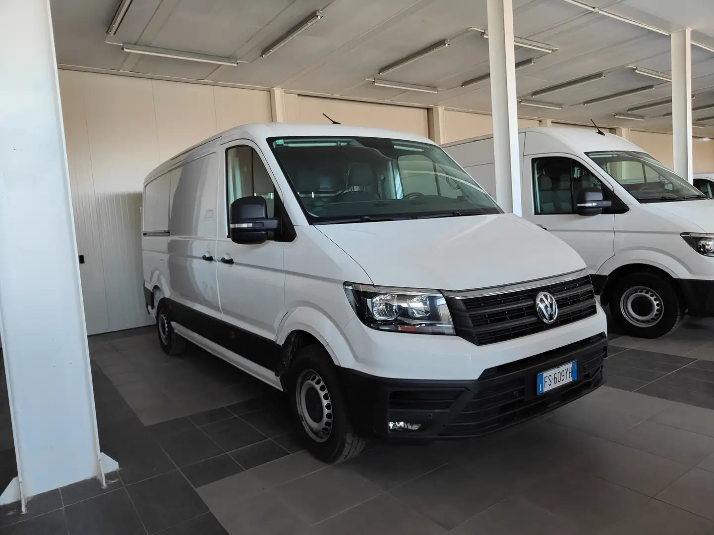 Volkswagen Crafter 35 2.0 TDI 140 CV L3  H2 PREZZO + IVA Bianco - 2