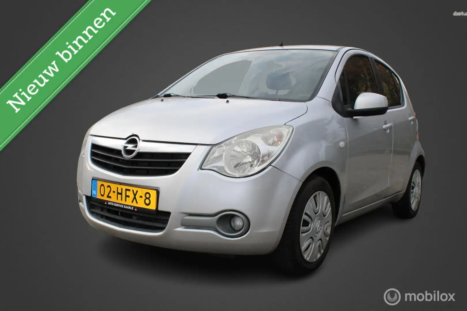 Opel Agila 1.2 Enjoy. Airco. Trekhaak. Grijs - 1