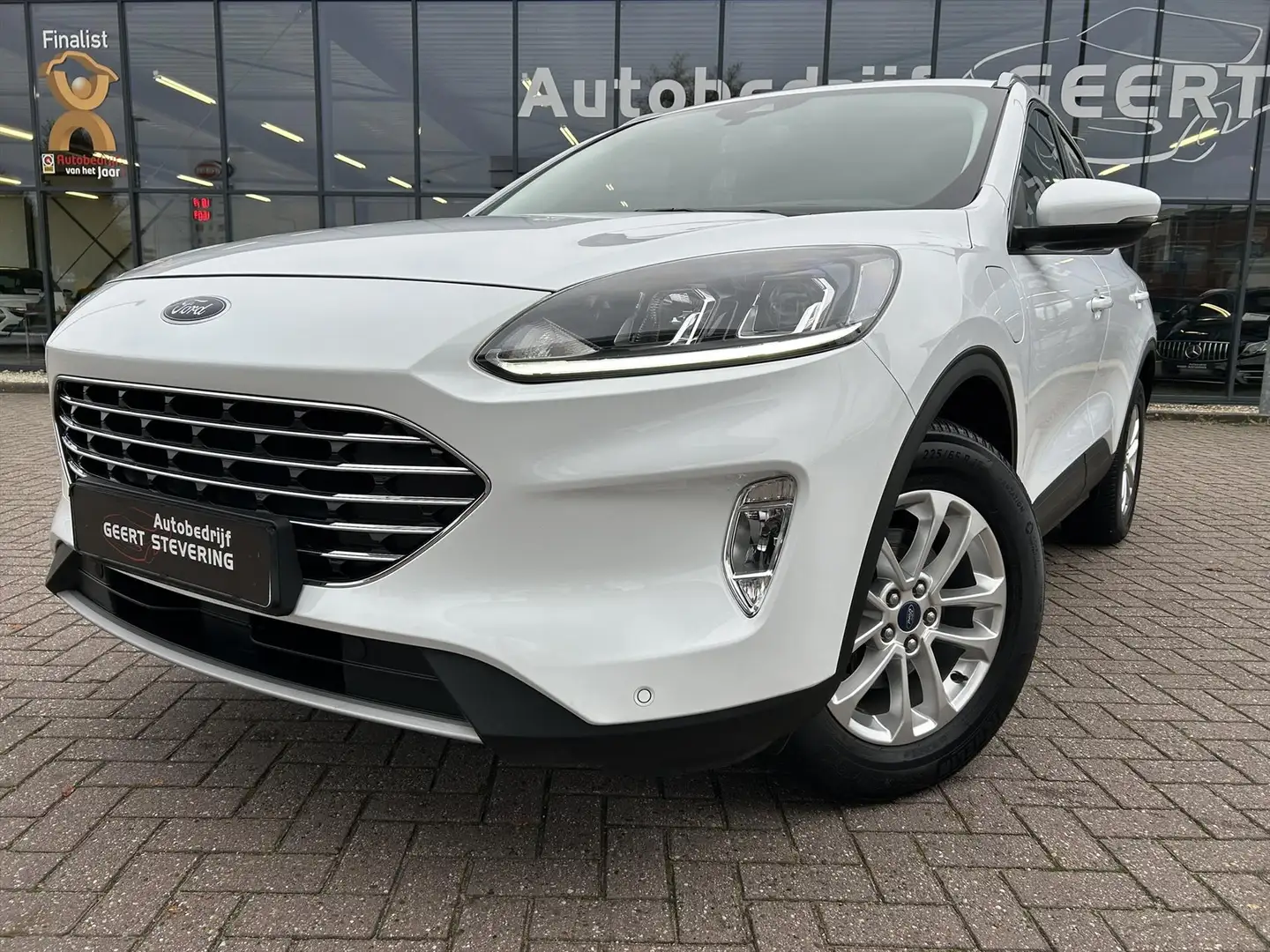 Ford Kuga 2.5 PHEV e-CVT 225pk Titanium / Navi / Led-verlich Weiß - 2