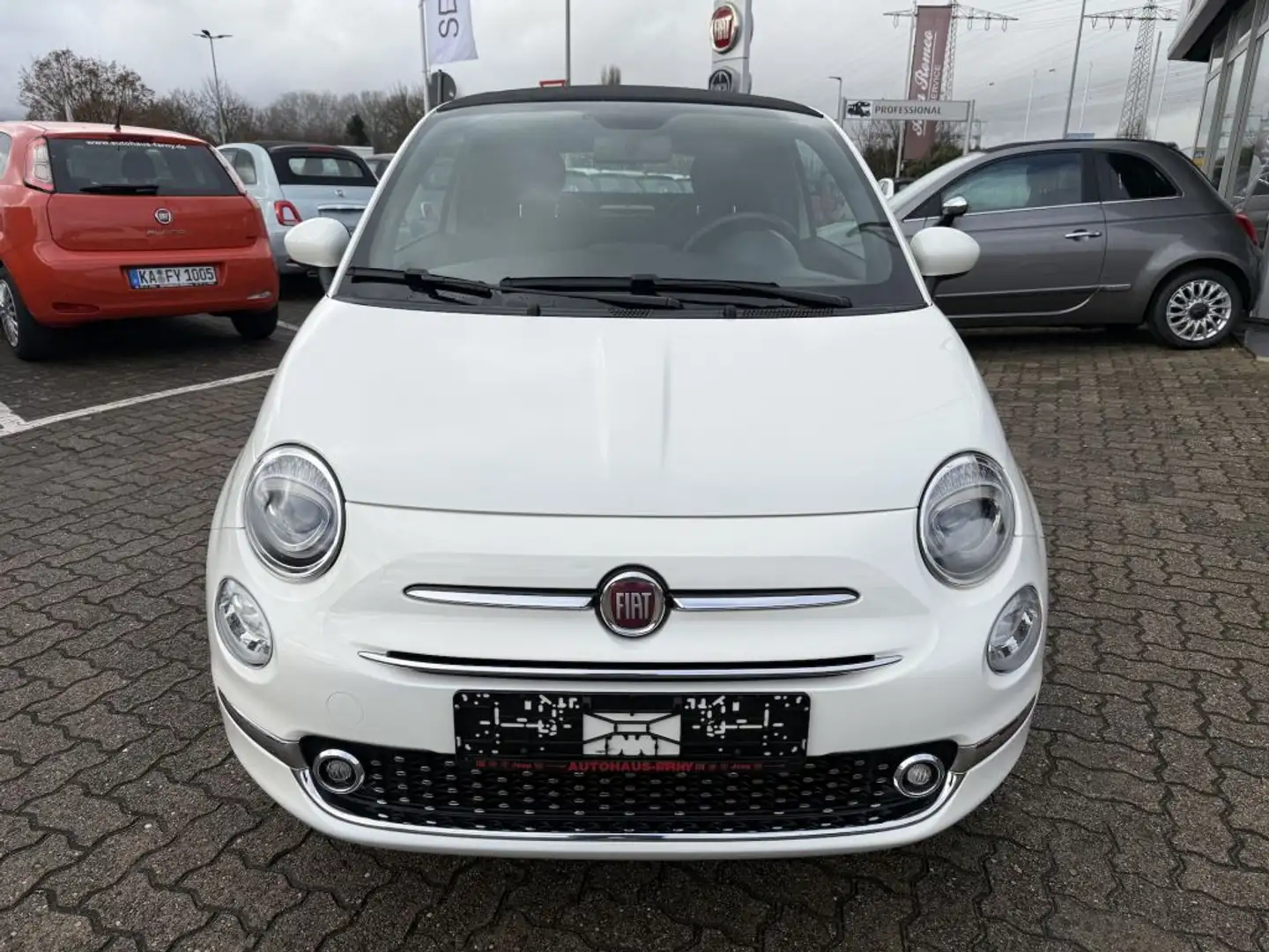 Fiat 500 C 1.0 GSE Hybrid Dolcevita Weiß - 2