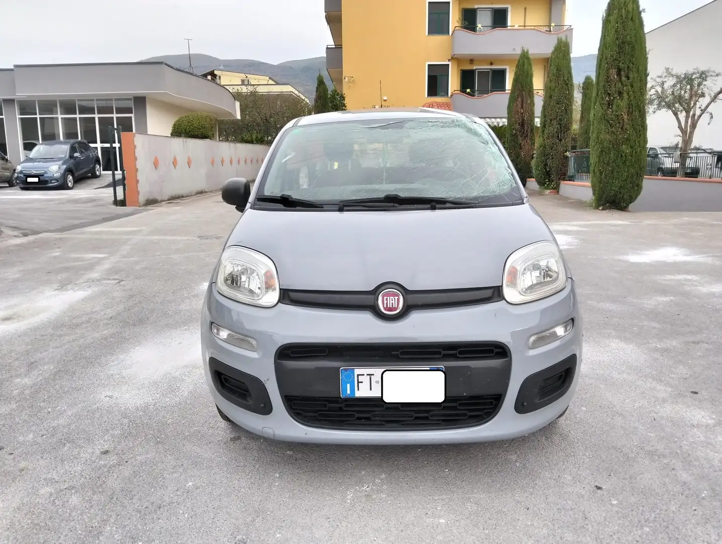 Fiat Panda Panda 1.2 Benzina Lounge SINISTRATA Grigio - 2