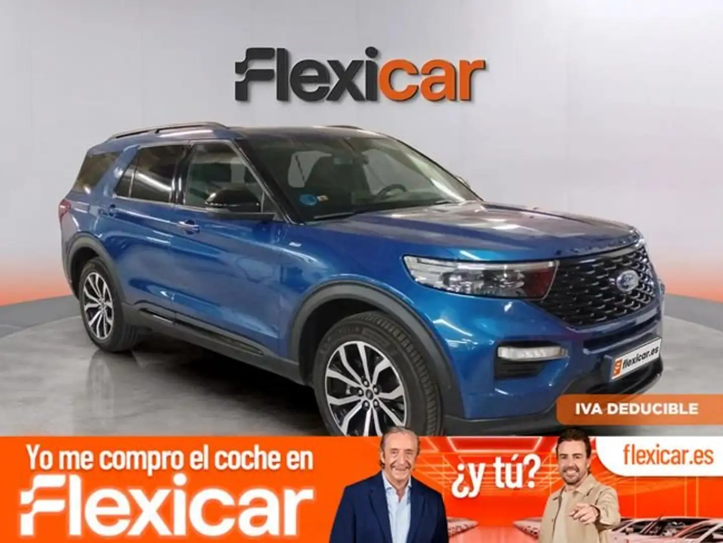 Ford Explorer 3.0 PHEV AWD ST Line Azul - 1